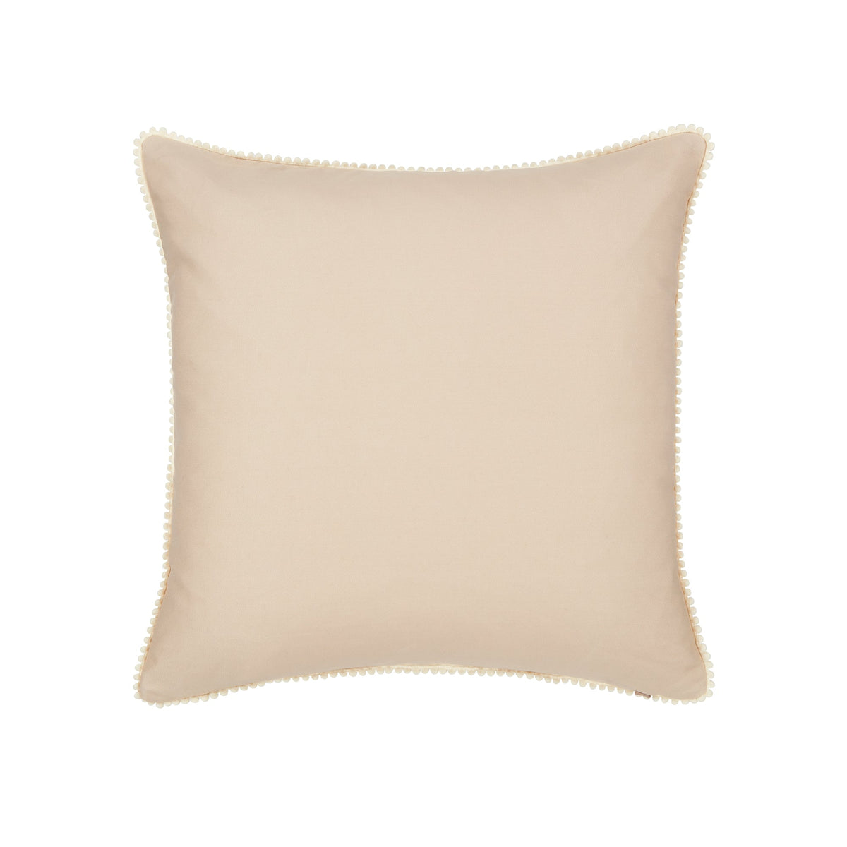 PINK AND CREAM SQUARE CUSHION