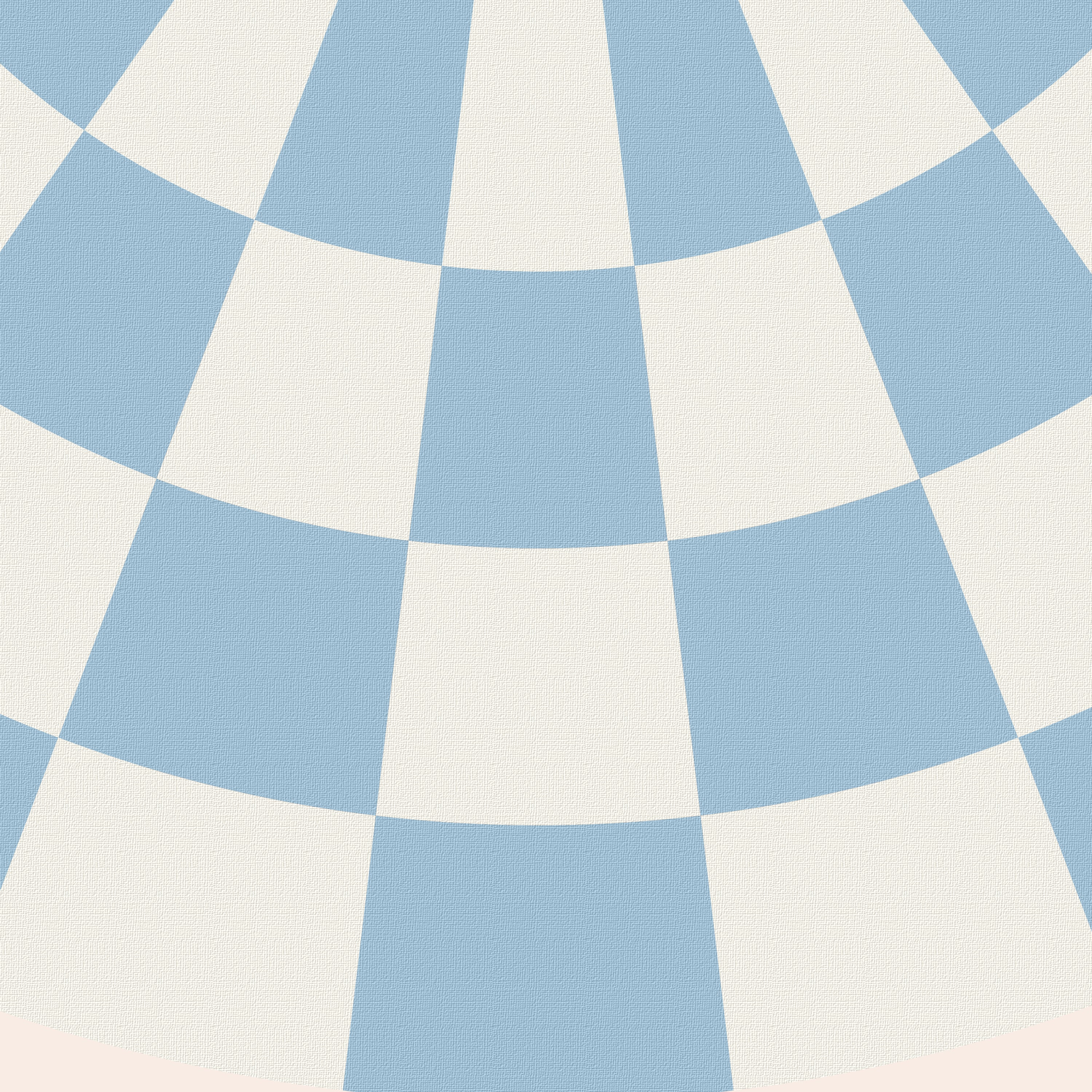Damson blue checkered cone shade