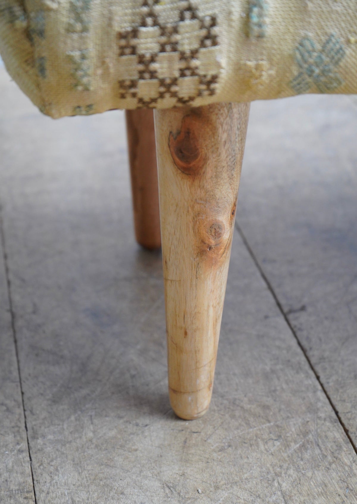 Cactus Silk Footstool