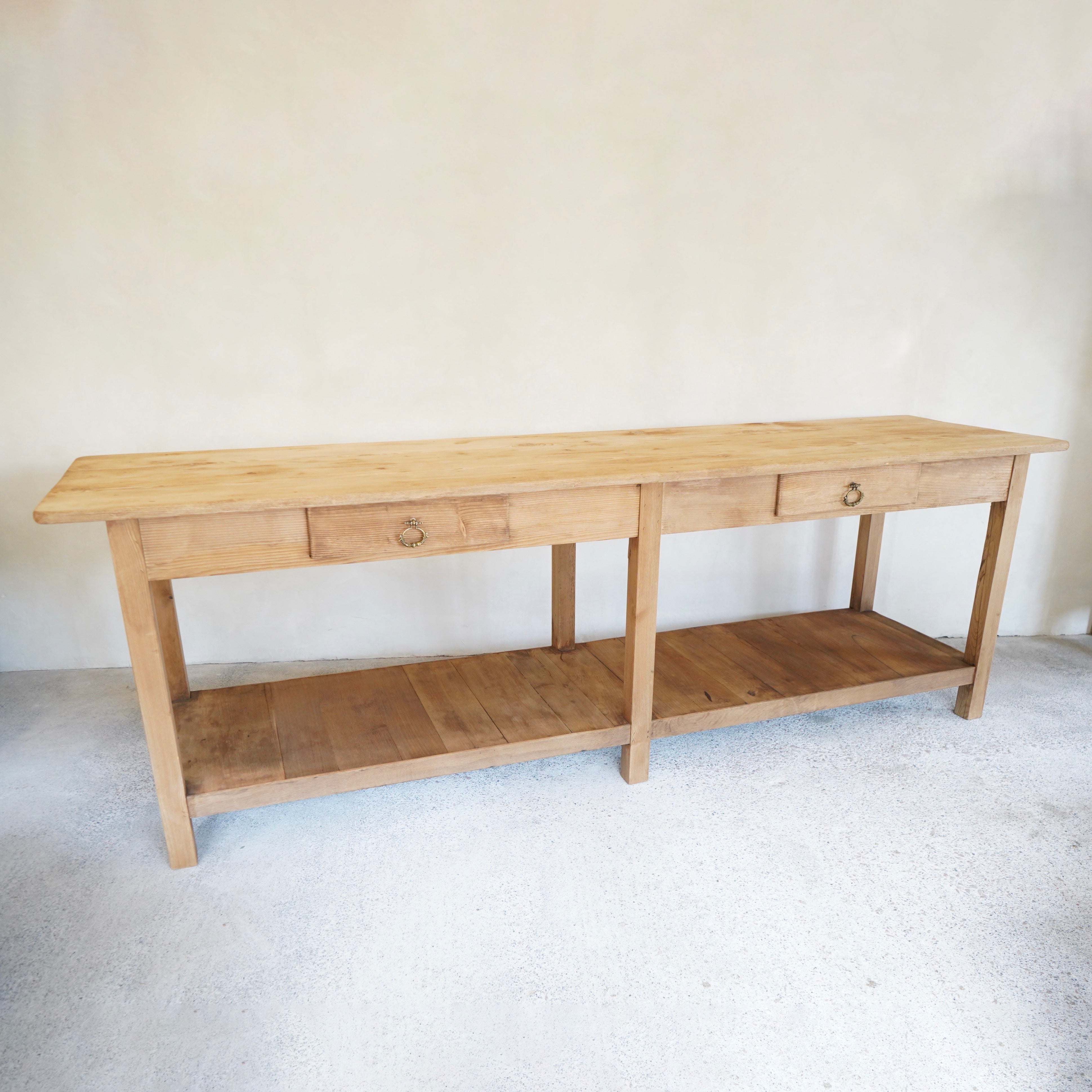 Large French Work Table