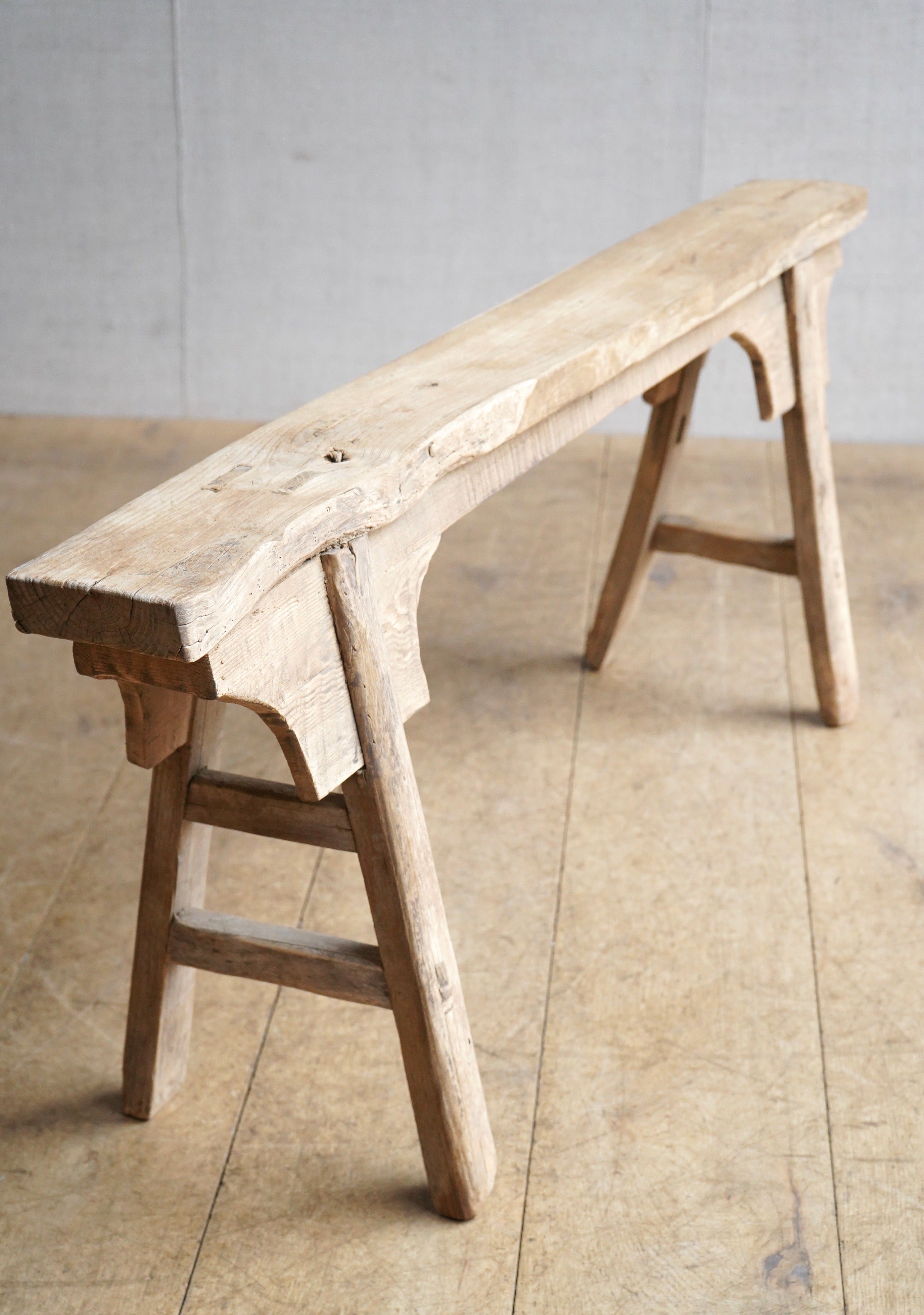 Traditional Chinese Elm Bench