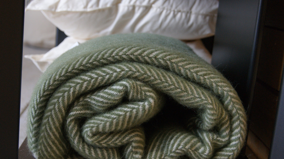 Luxury Pure Wool Throw