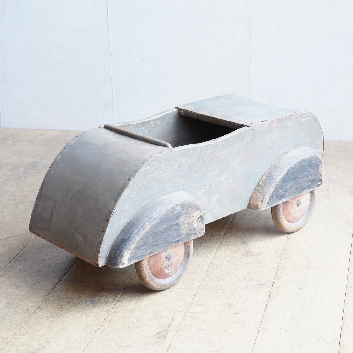BMW wooden car