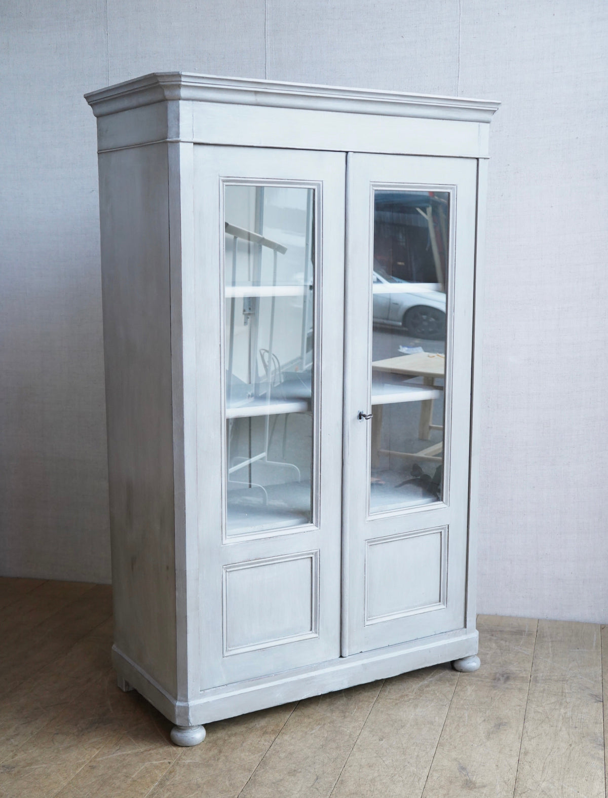 French 19c Glazed Cabinet