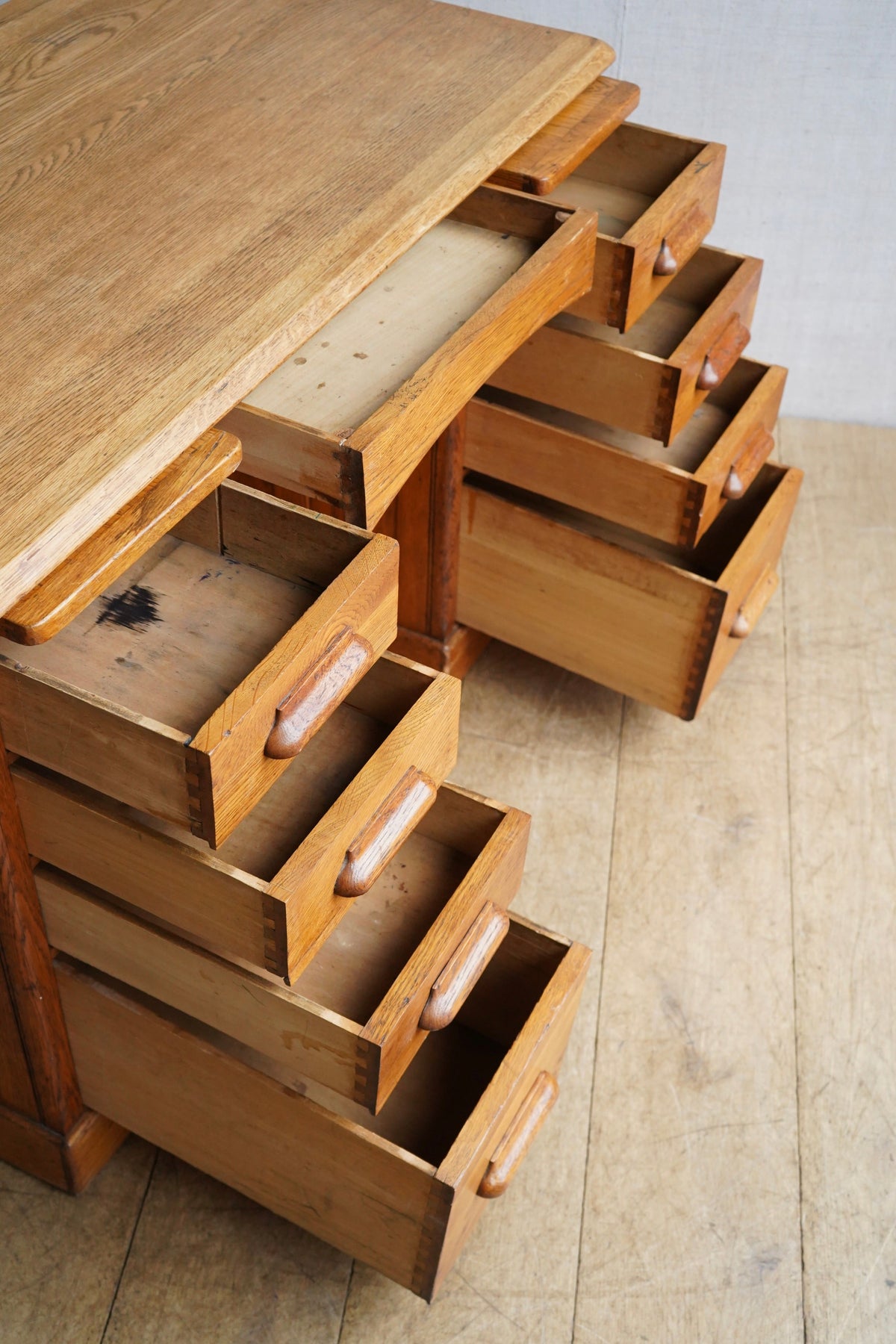 Mid Century Oak Desk
