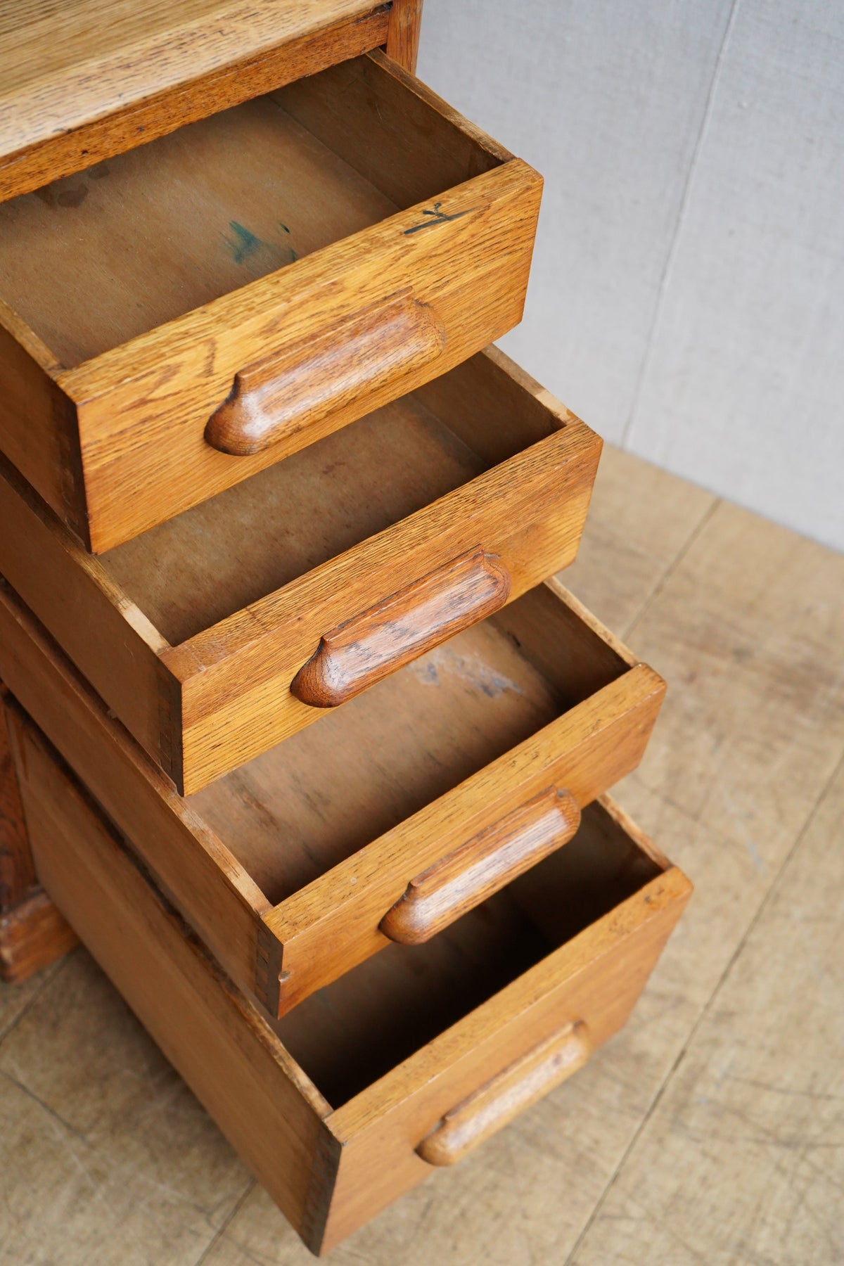 Mid Century Oak Desk
