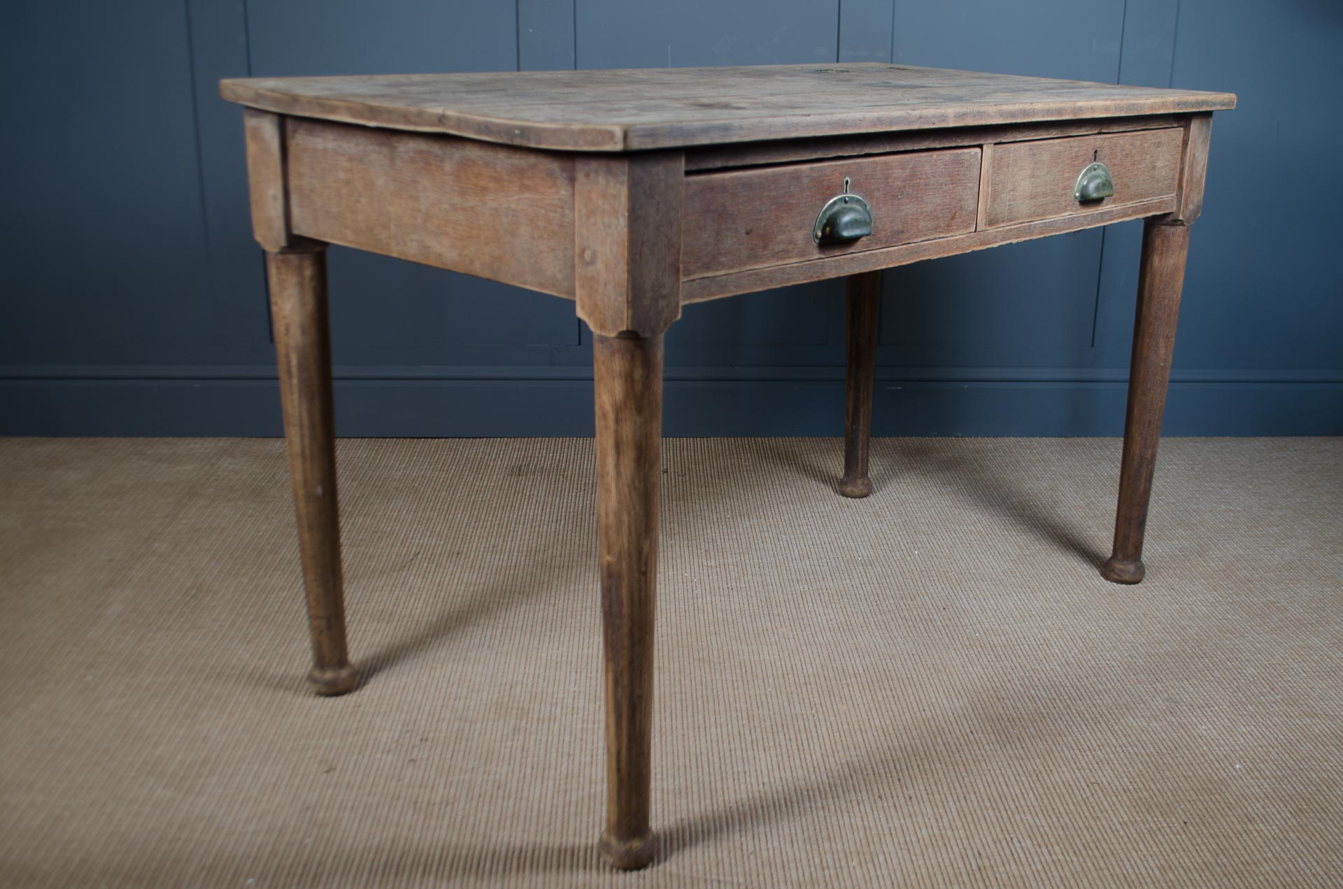 Oak architects desk