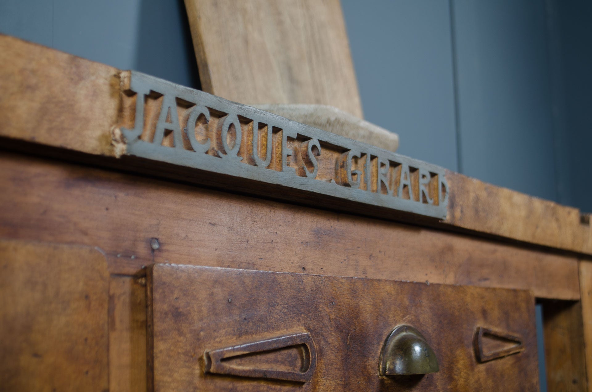 French blacksmiths workbench kitchen island