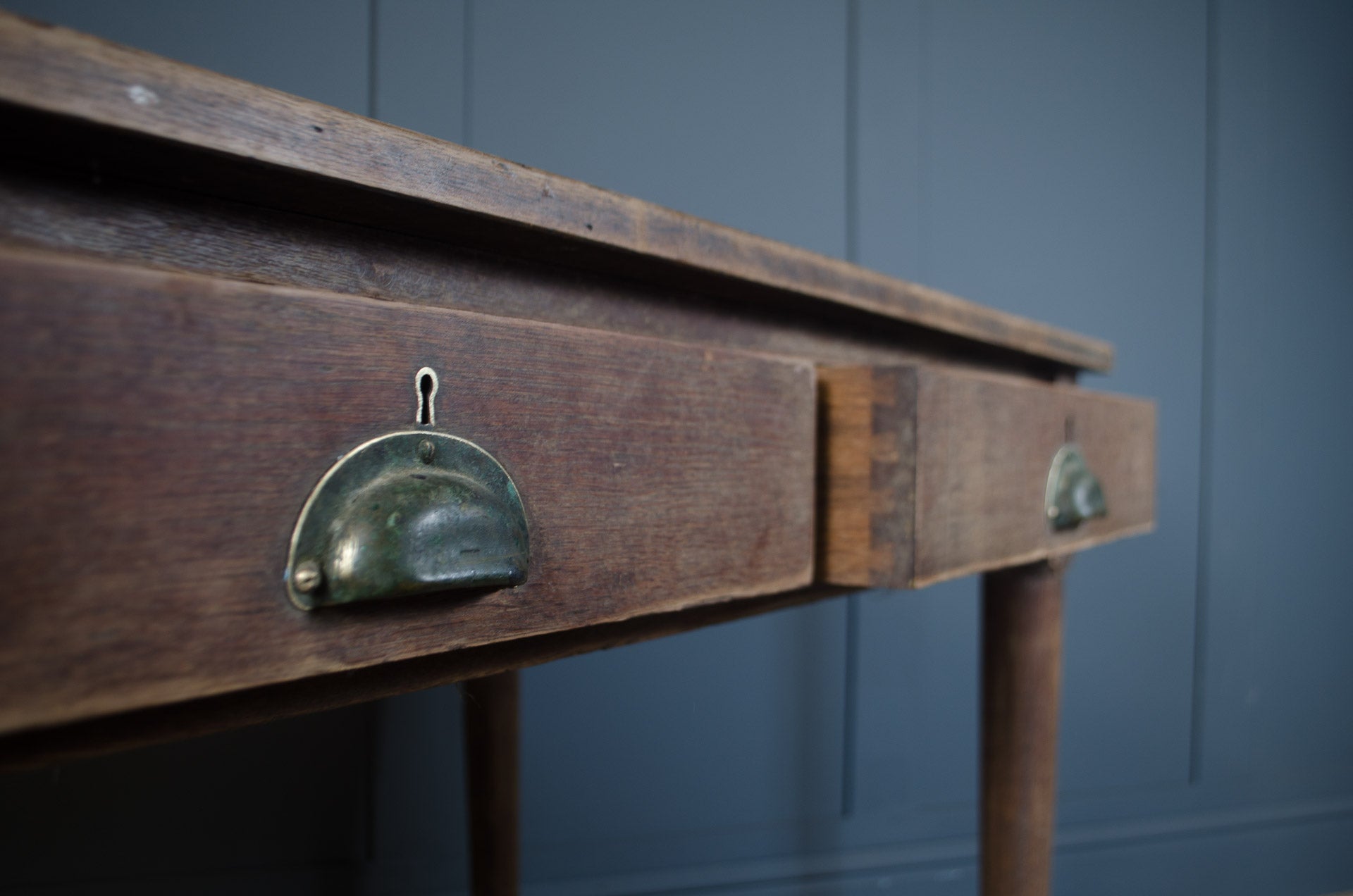 Oak architects desk