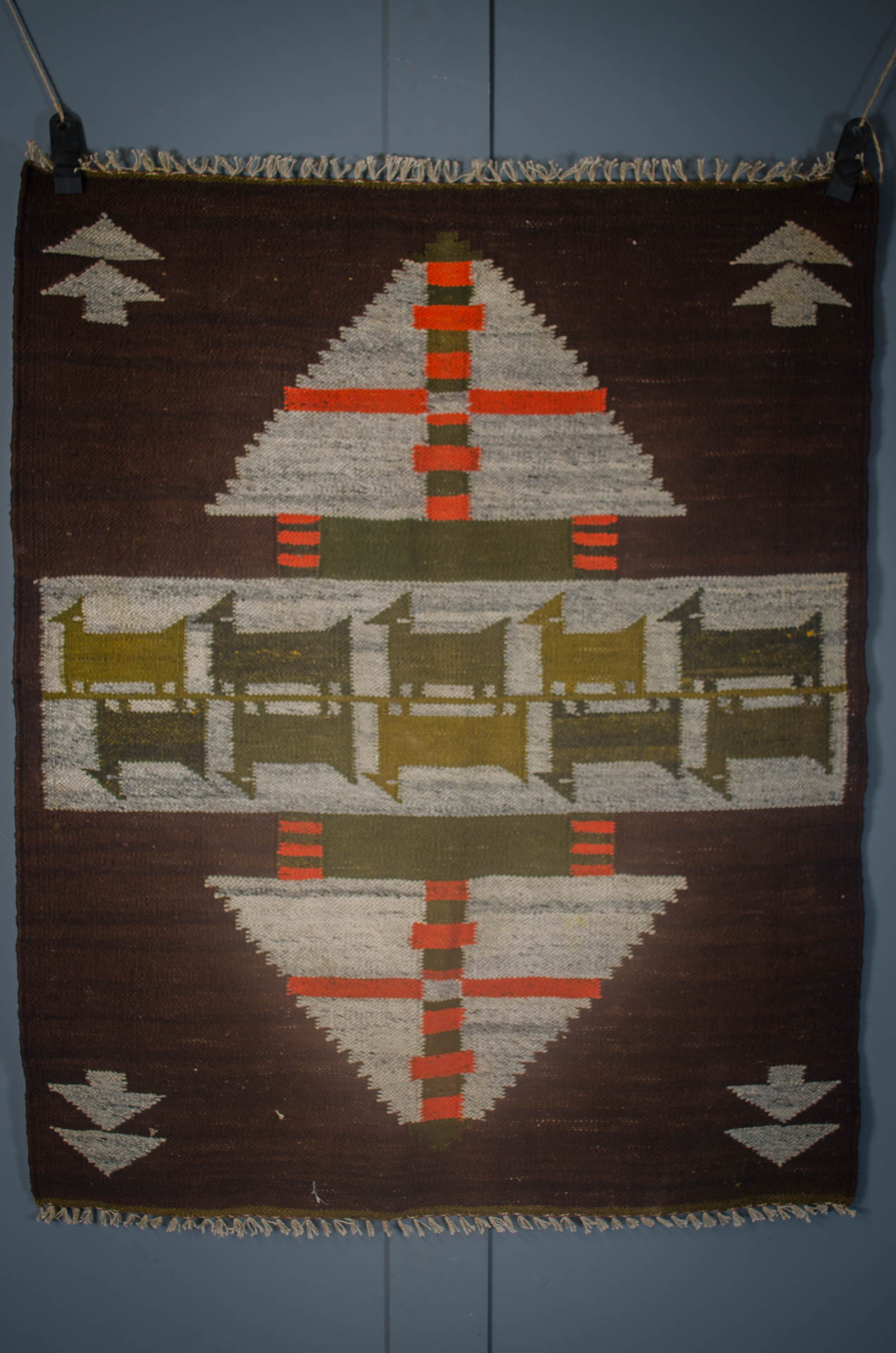 Mid Century Peruvian wall hanging