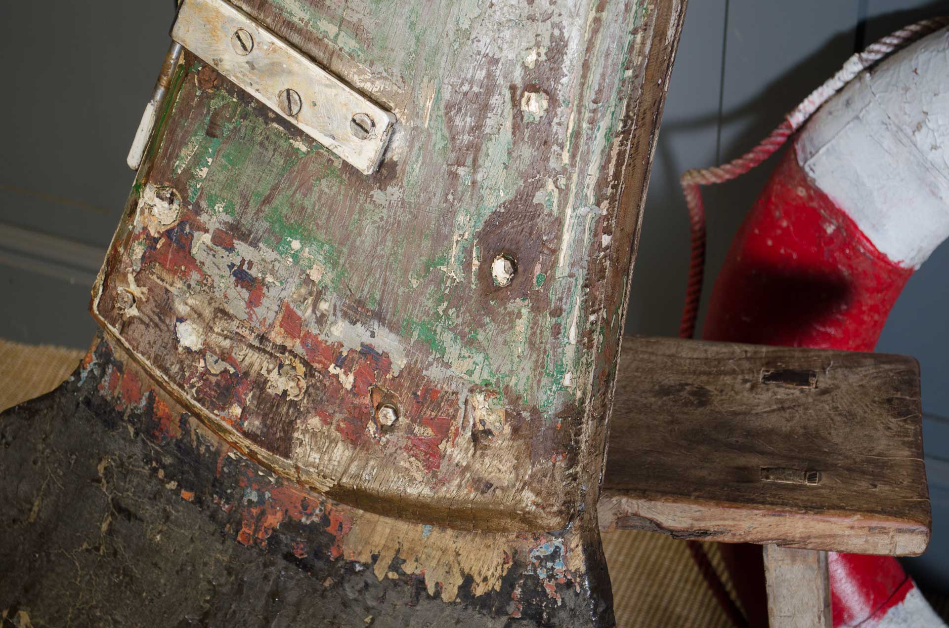 Large reclaimed rudder