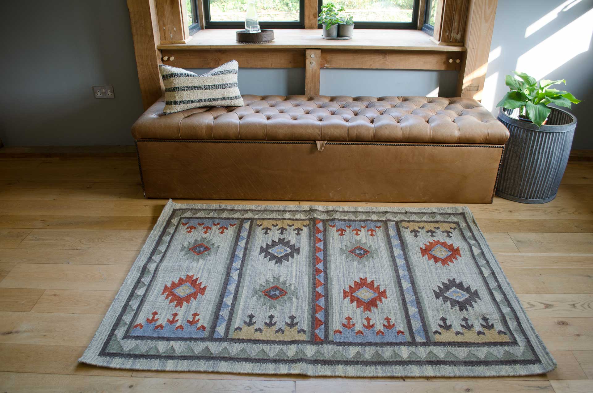 Kilim rug in Taupe 120x180cm
