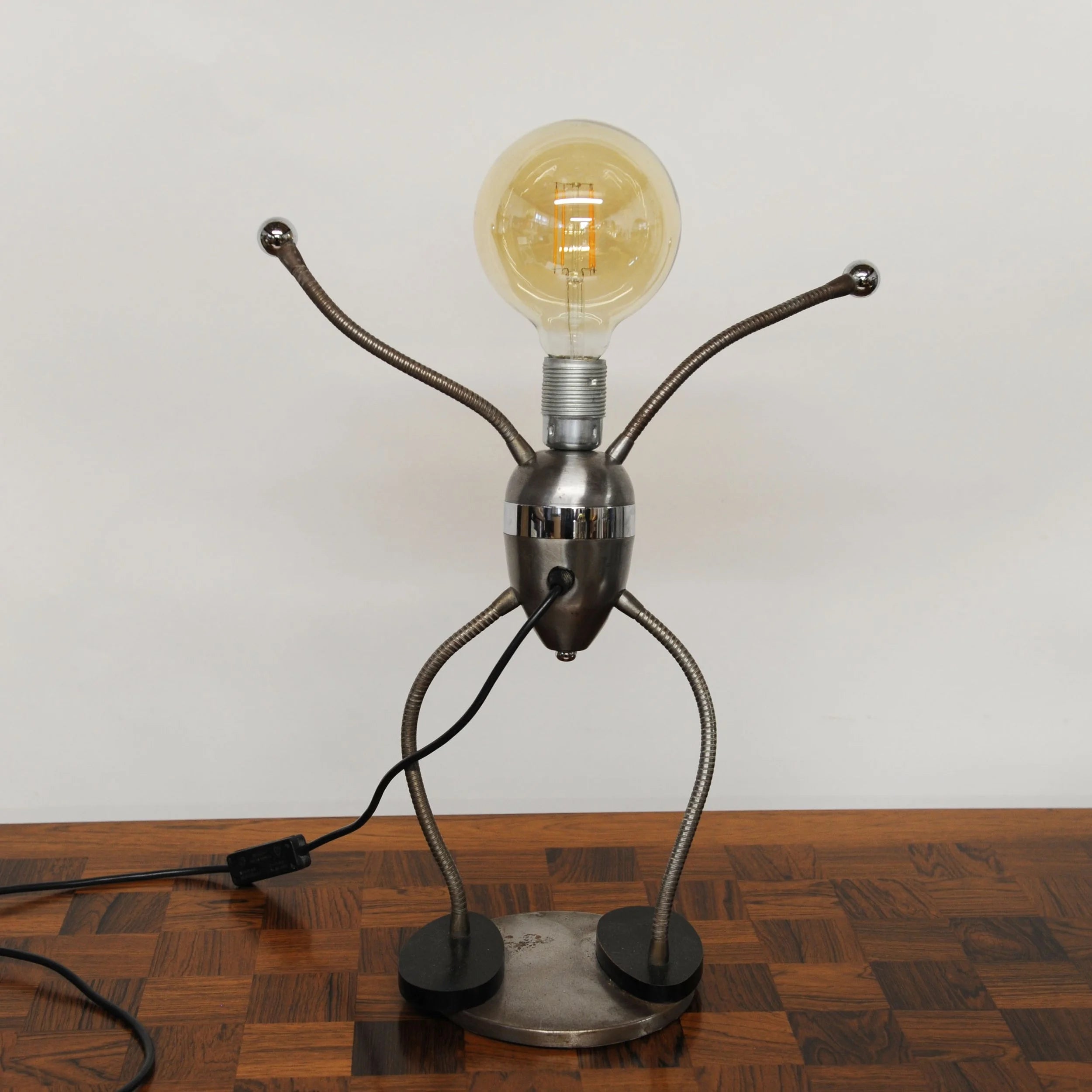 A Christopher Wray "Robot" Desk Lamp with Articulated Arms, 1970s