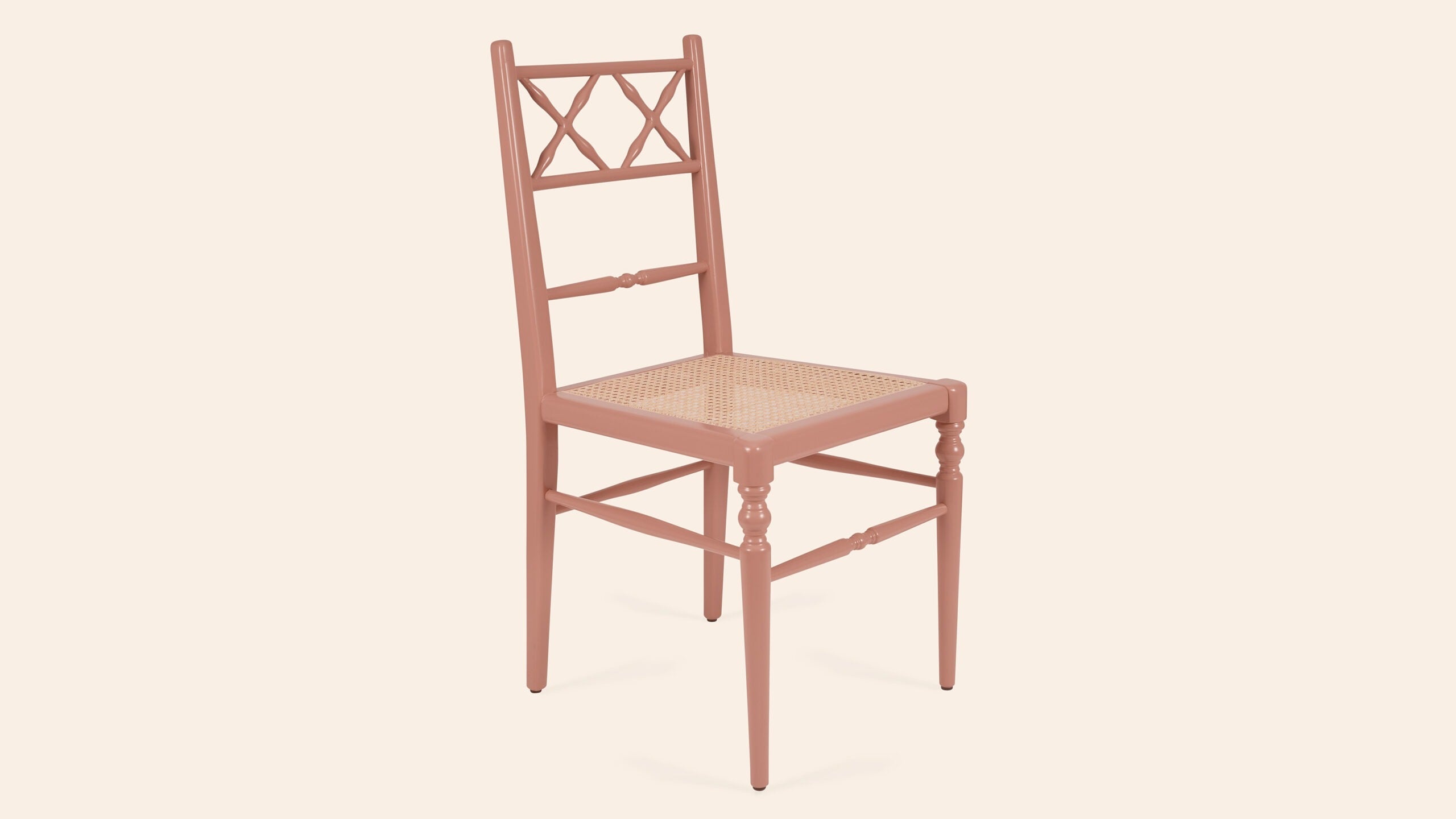 Pair of Chiara Dining Chairs, Terracotta