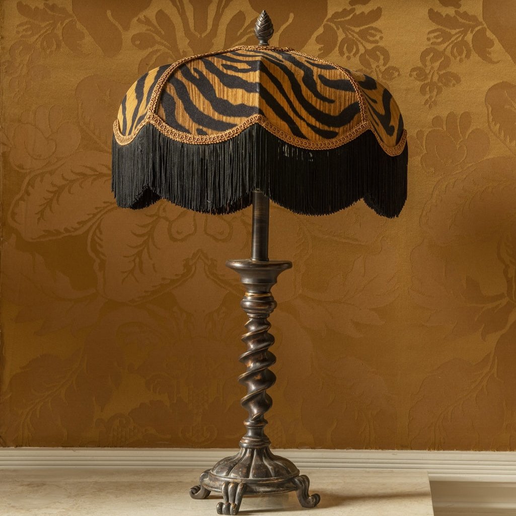The Tigress Fringed Lampshade / Pendant