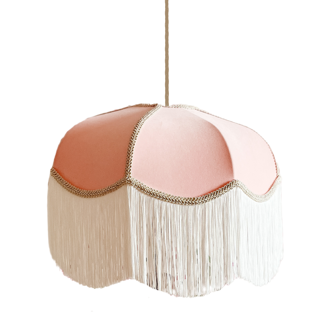 The Darcie Fringed Lampshade / Pendant