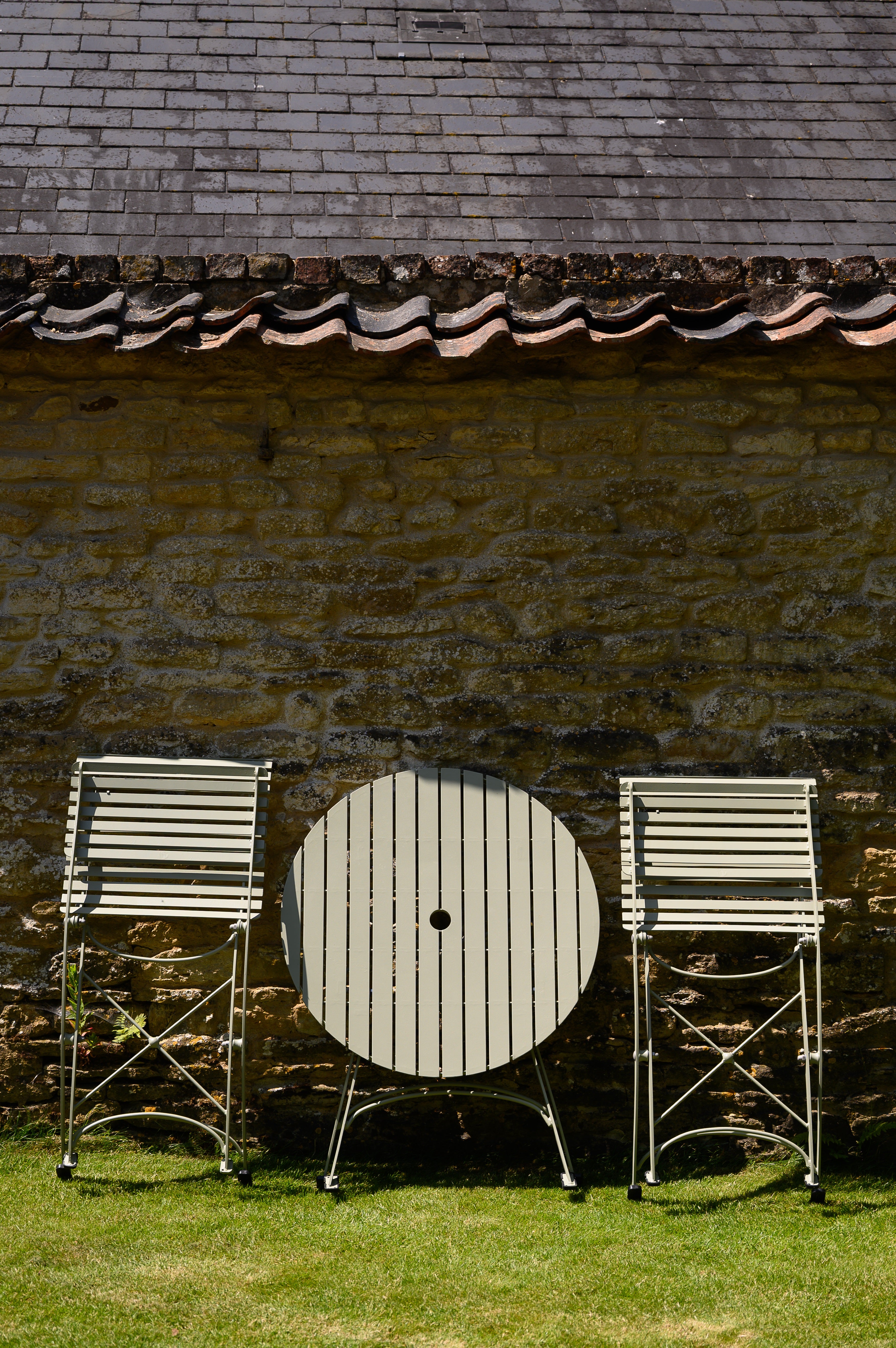 Darsham Bistro Table & 2 Chairs Type B Lichen Green