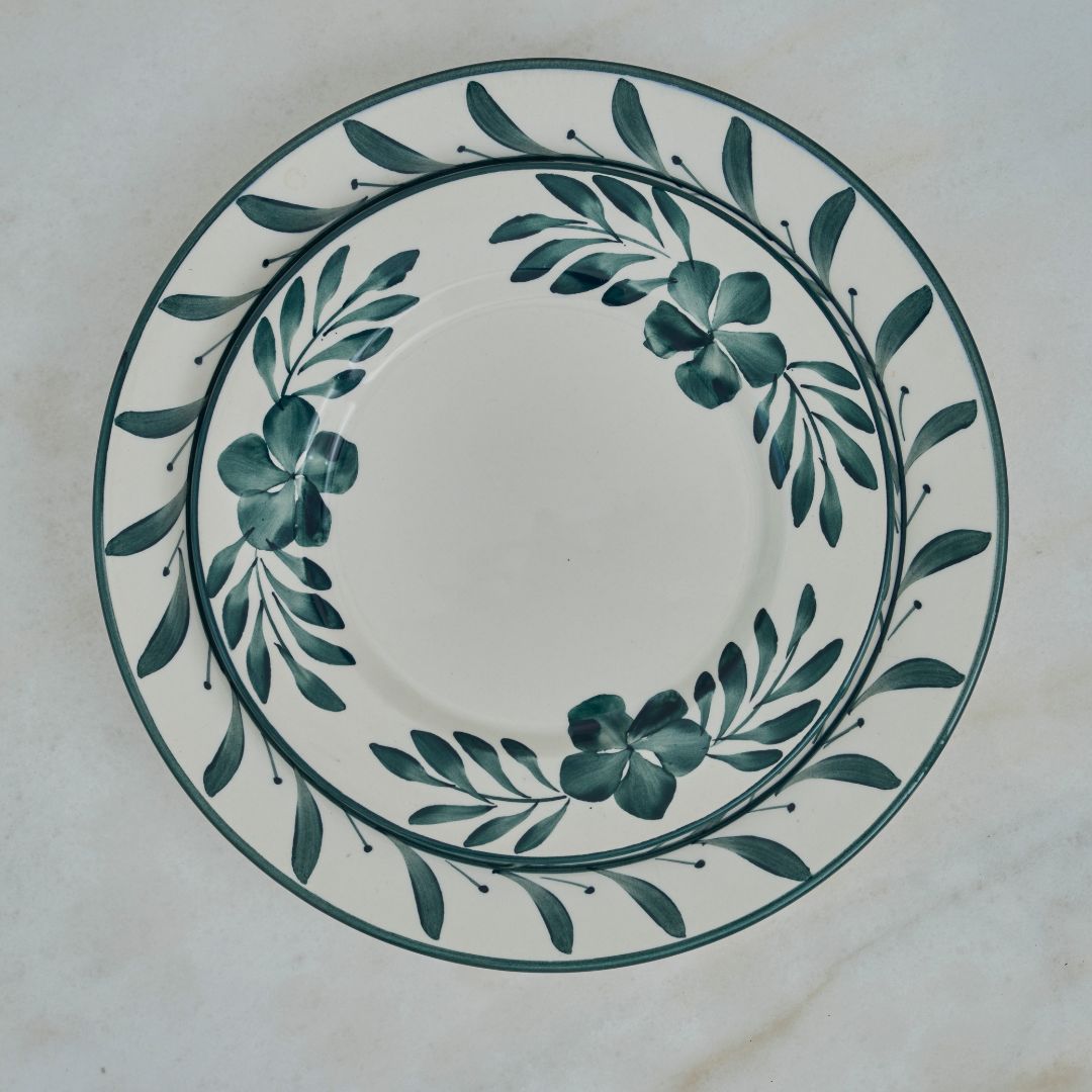 Dinner Plate - Helecho - Teal