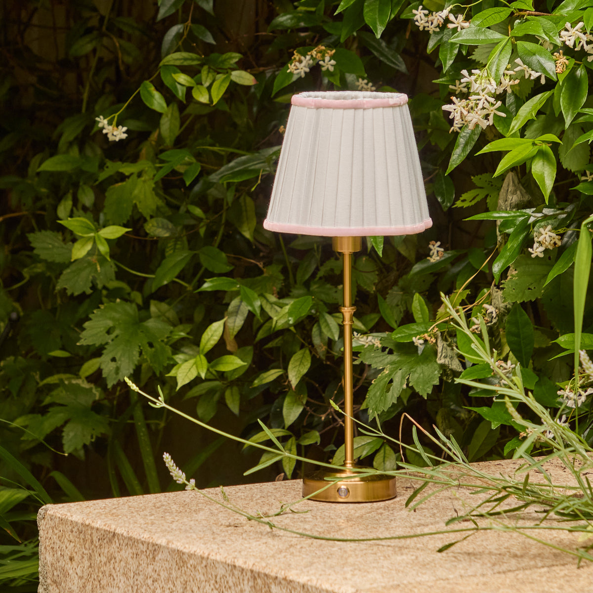 Pink Scallop Lampshade