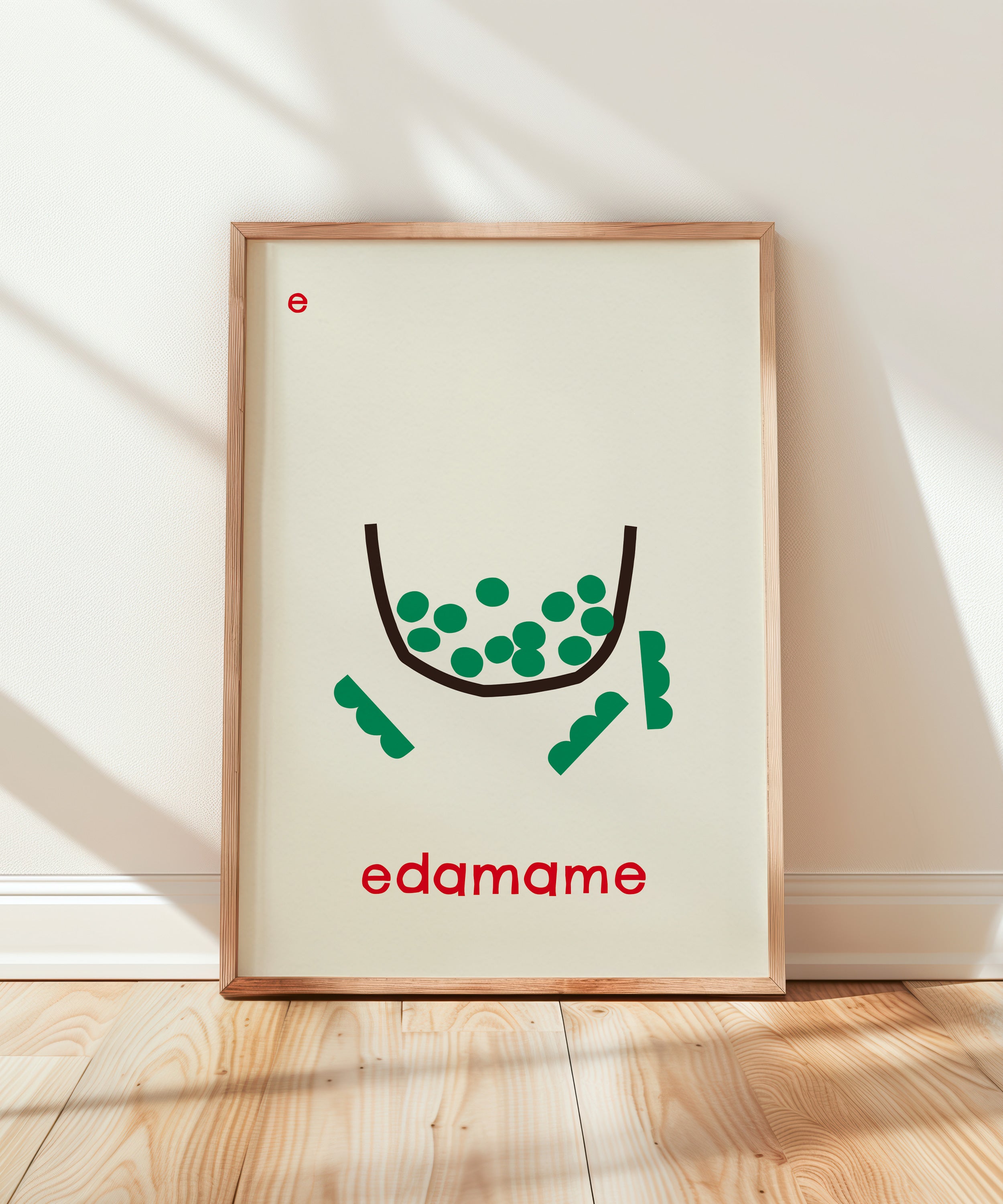E for Edamame