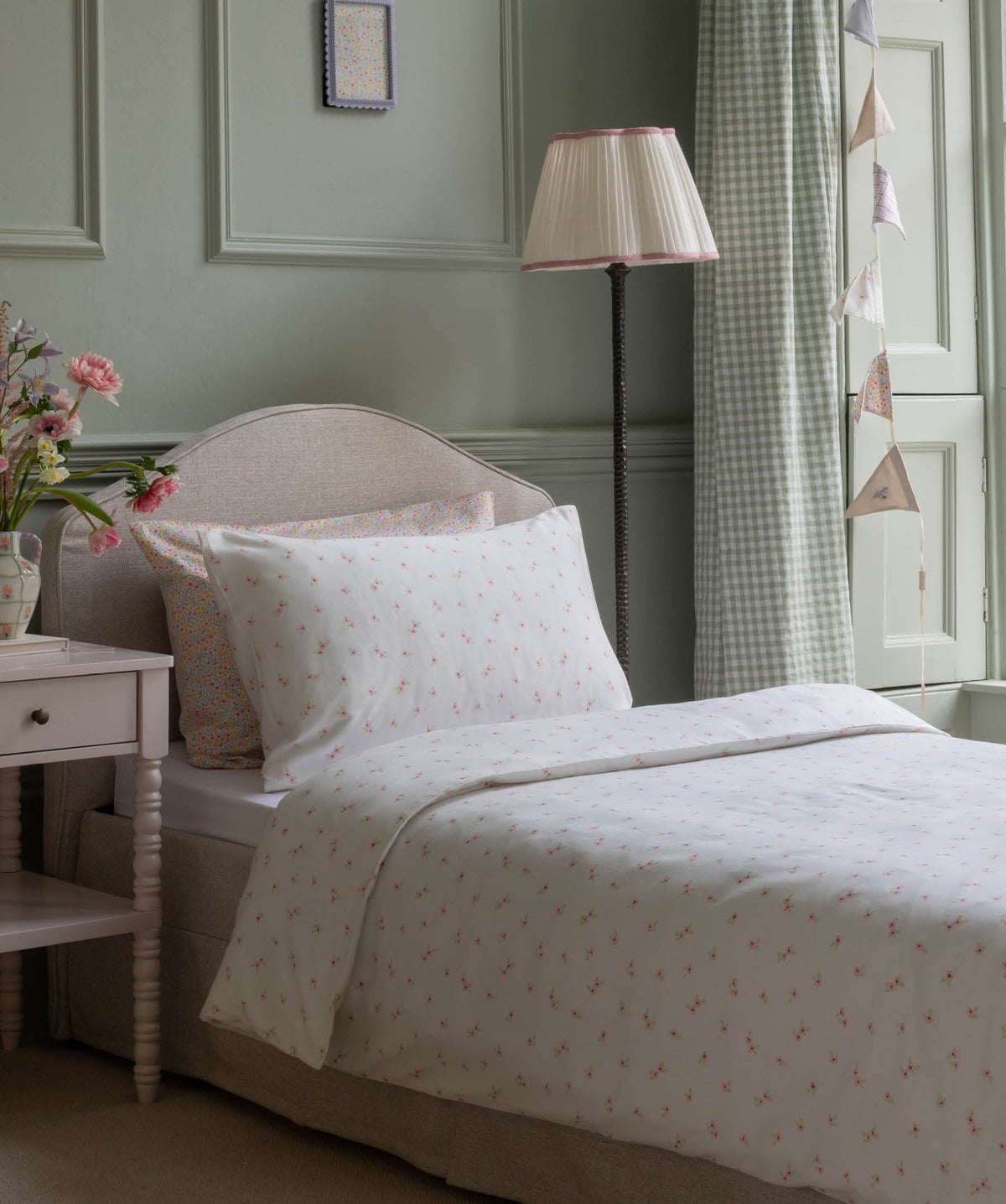 Organic Cotton Single Bedding Set - Anemone