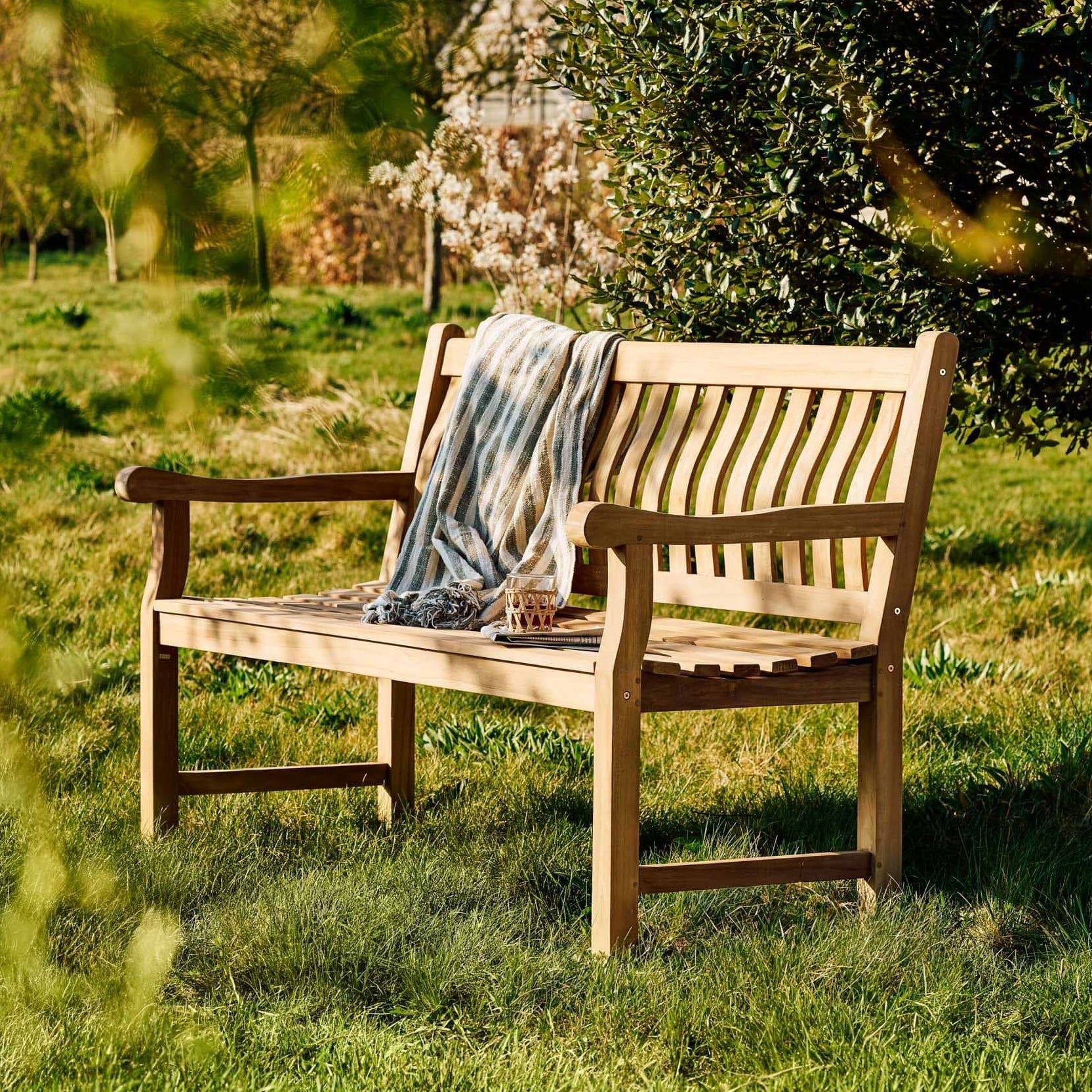 Ergo Teak Bench