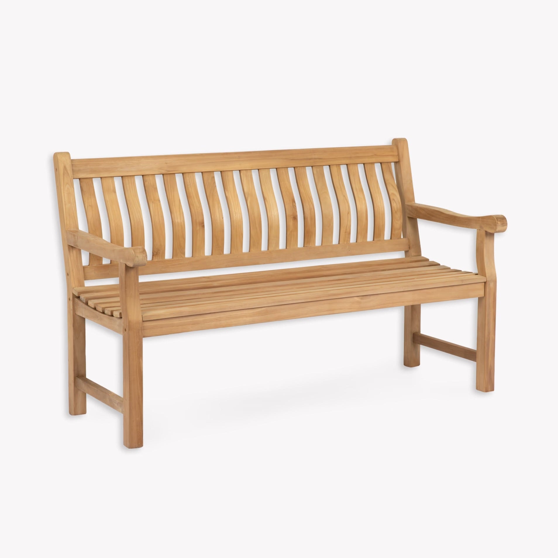 Ergo Teak Bench