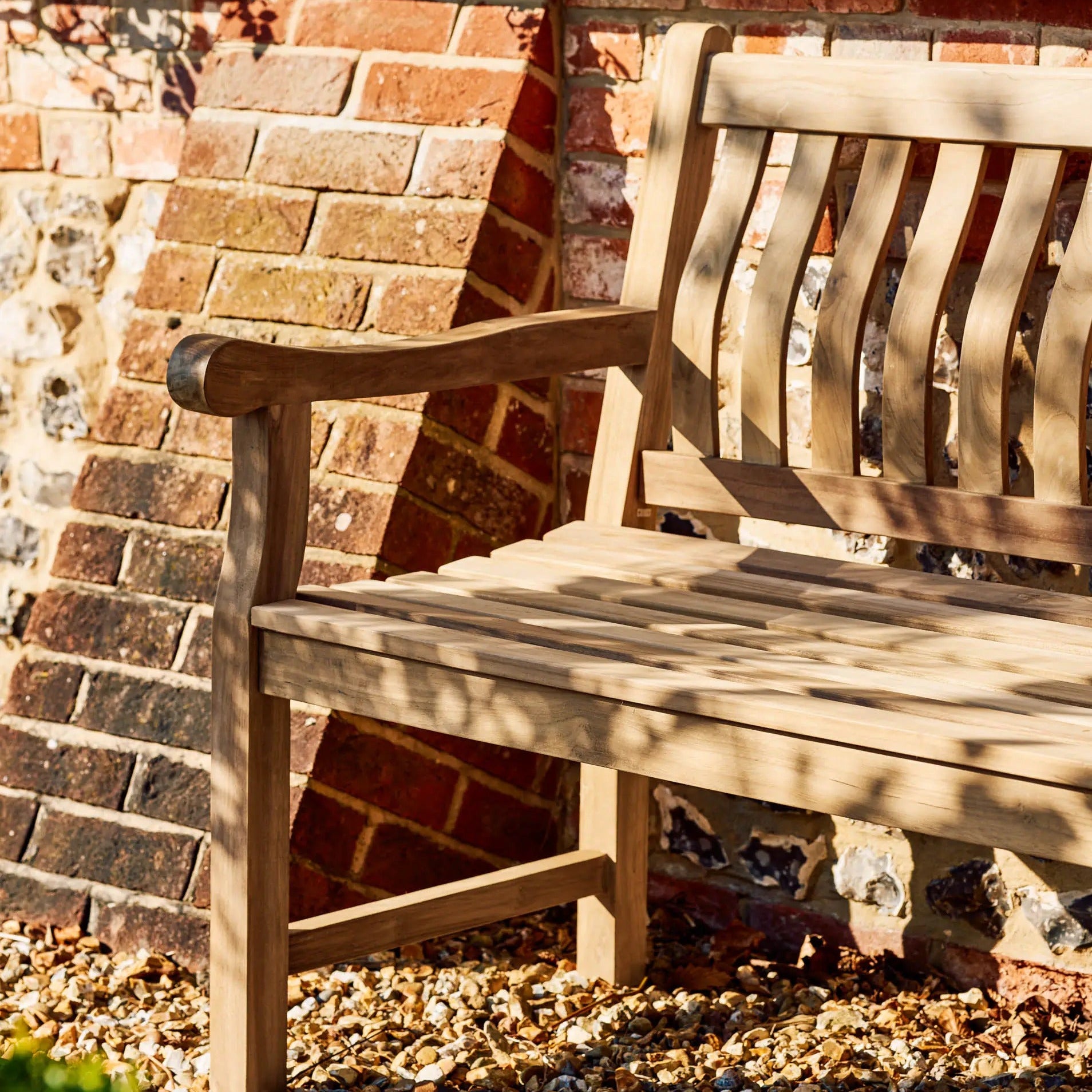 Ergo Teak Bench