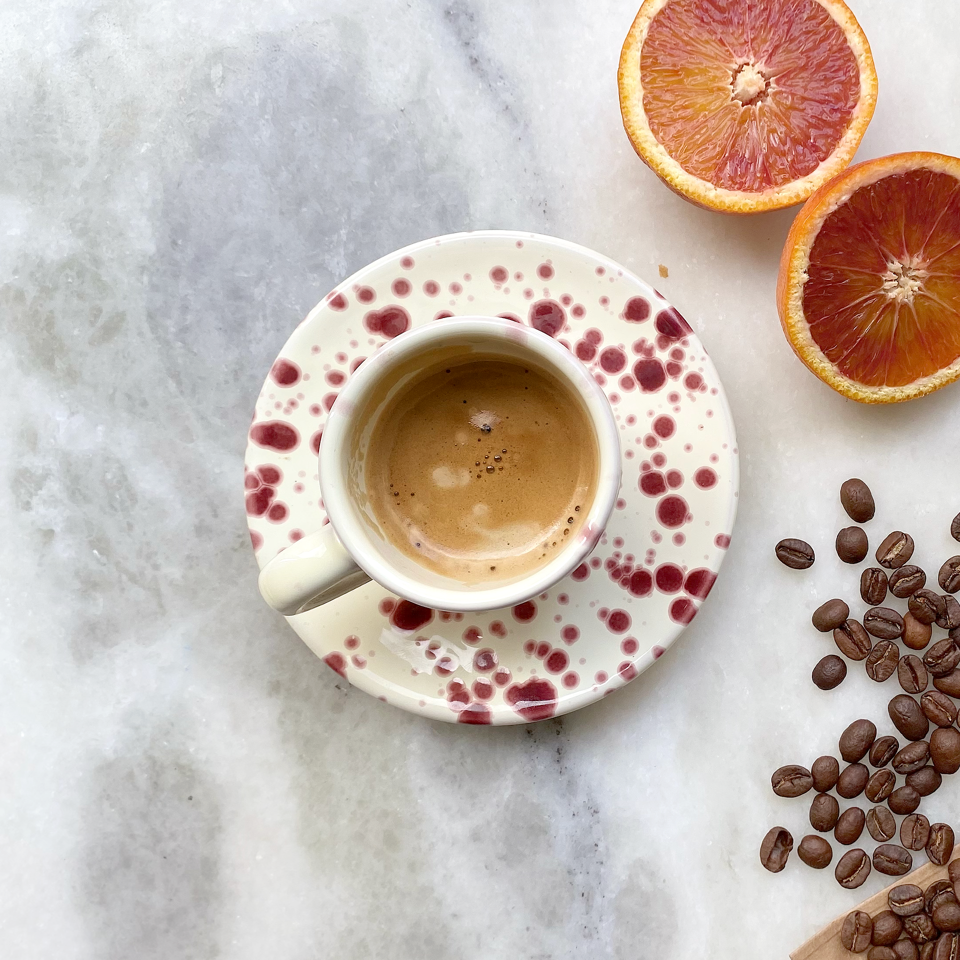 Espresso Cup Cranberry