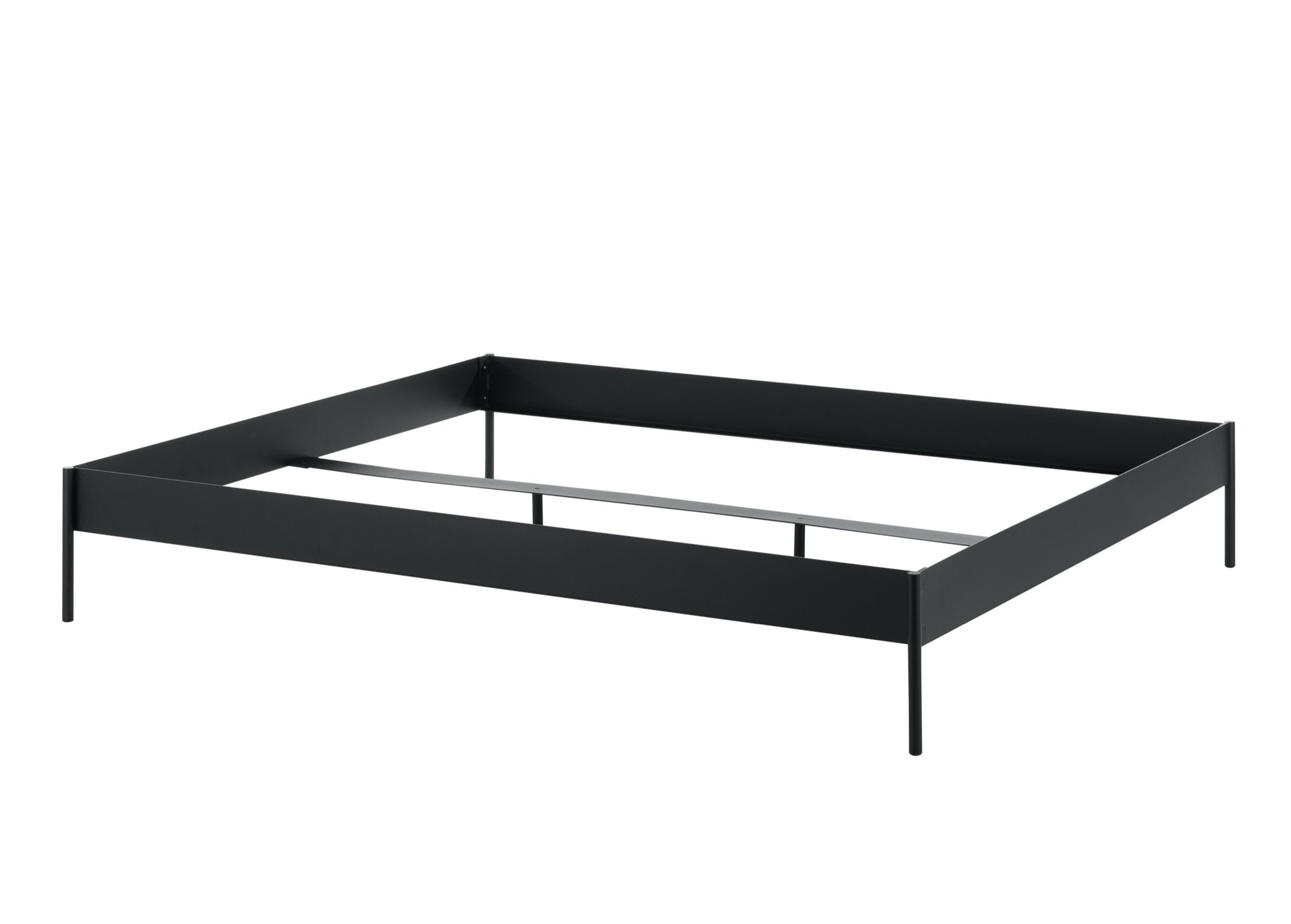 Eton Black Steel Bed