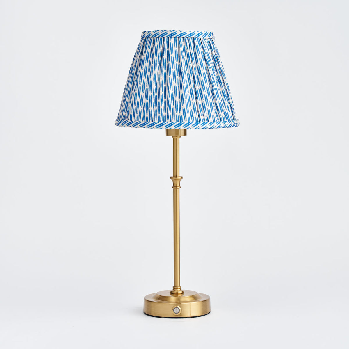 Blue Patola Lampshade