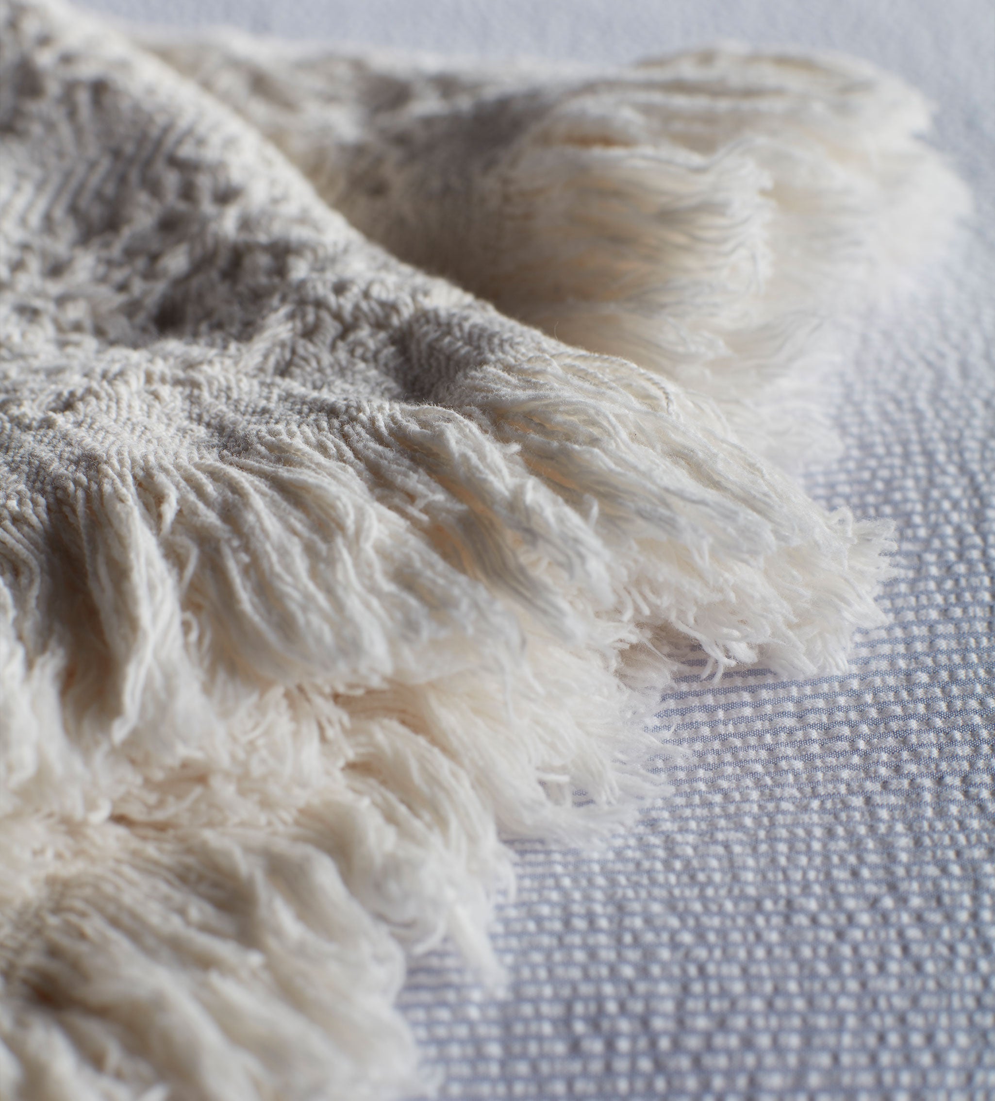 Filipa 100% Cotton Throw | Cream