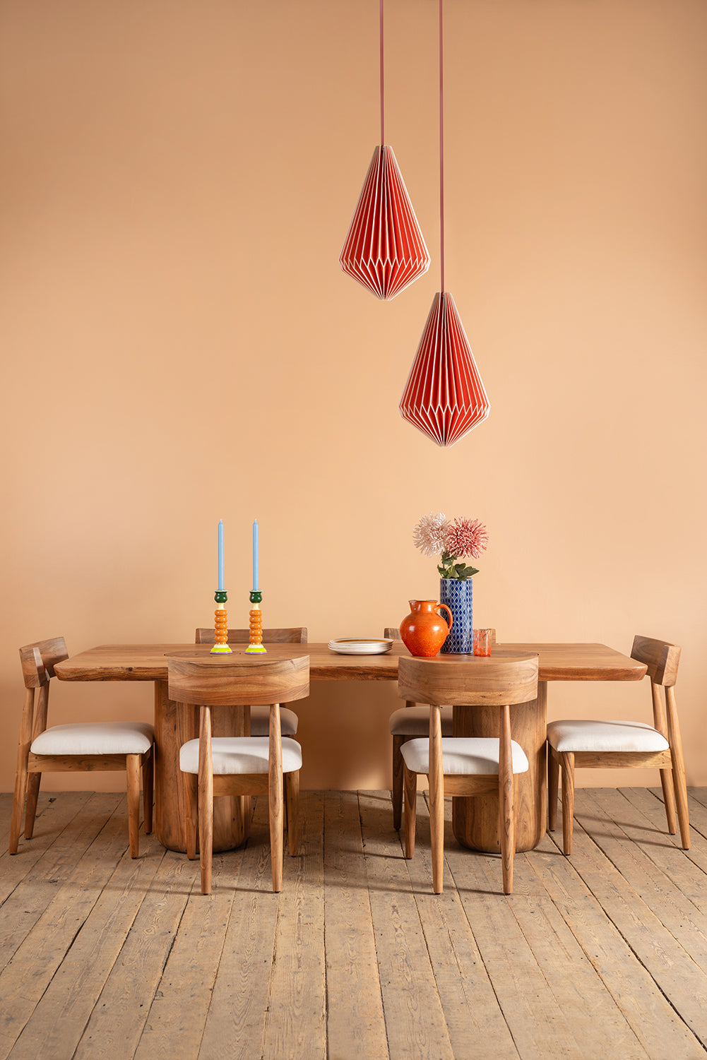 Landis Acacia Wood Natural Finish Dining Table