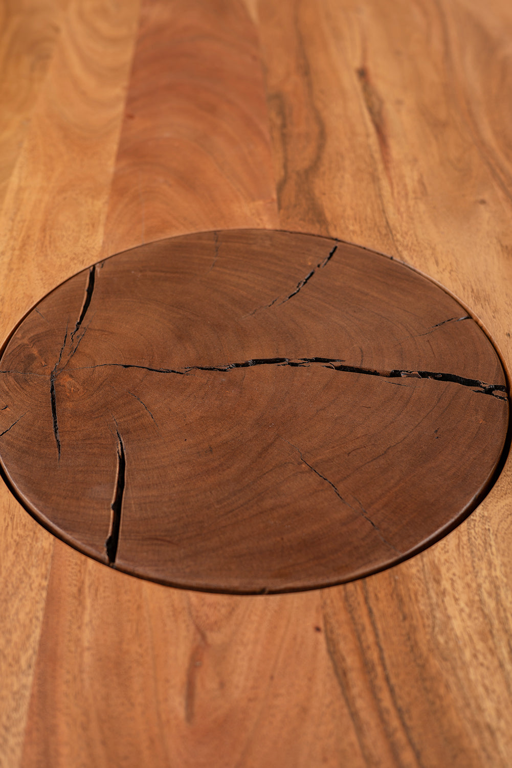 Landis Acacia Wood Natural Finish Dining Table