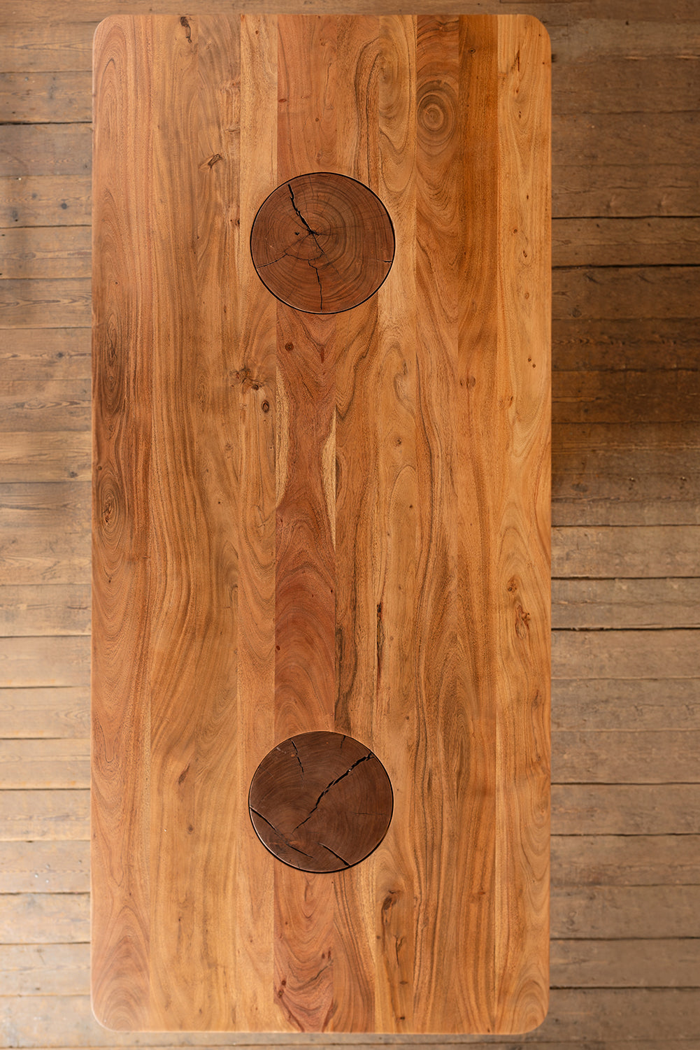 Landis Acacia Wood Natural Finish Dining Table