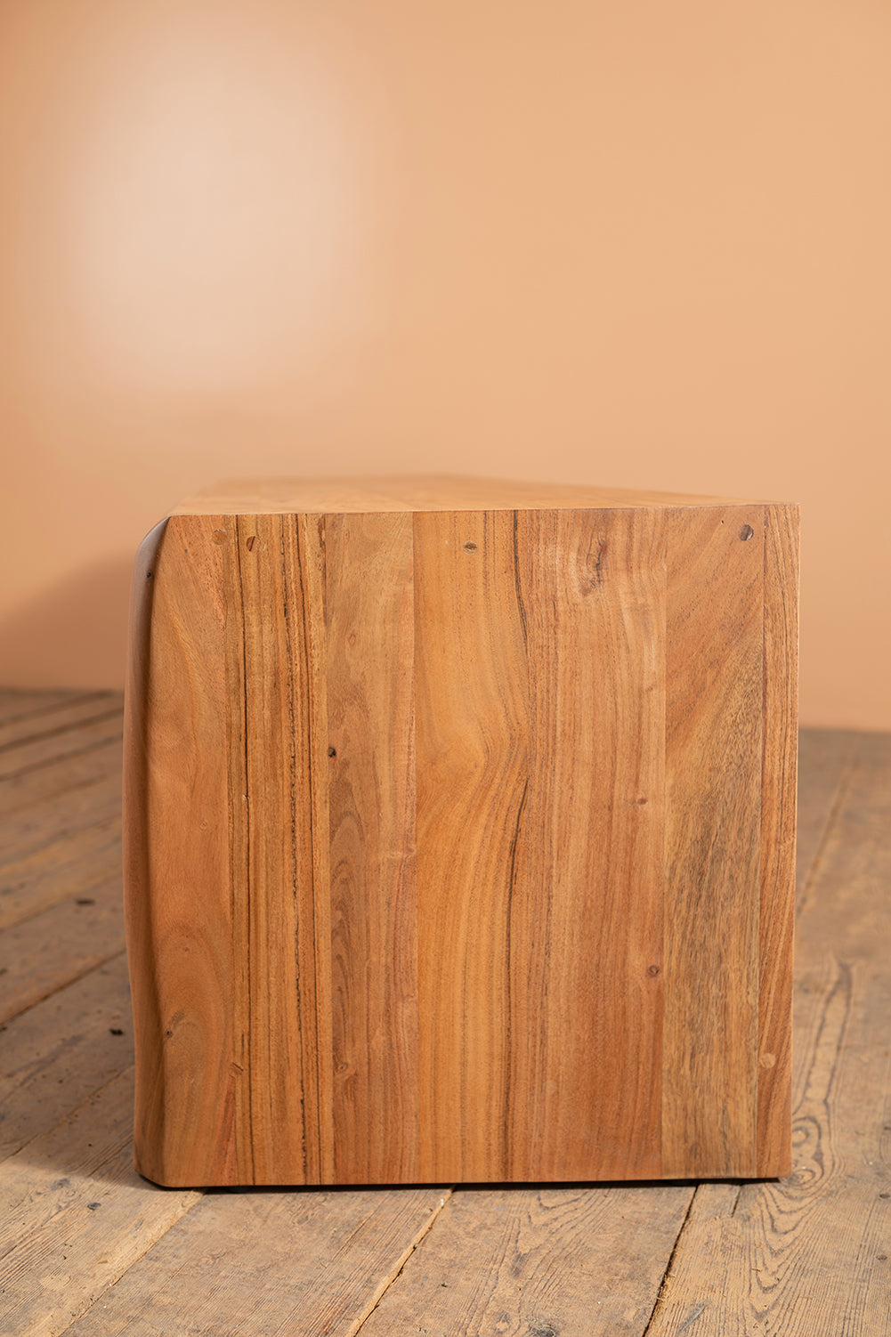 Doran Acacia Wood Natural Finish TV Cabinet