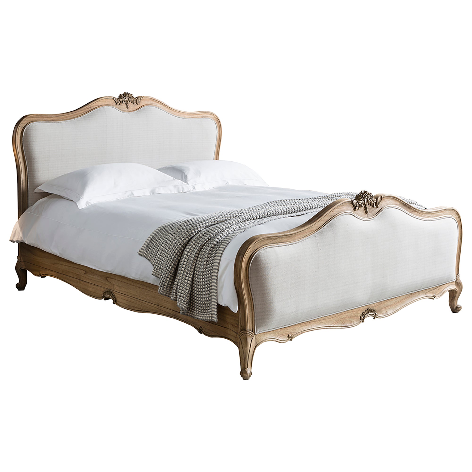 French Chic Linen Bed