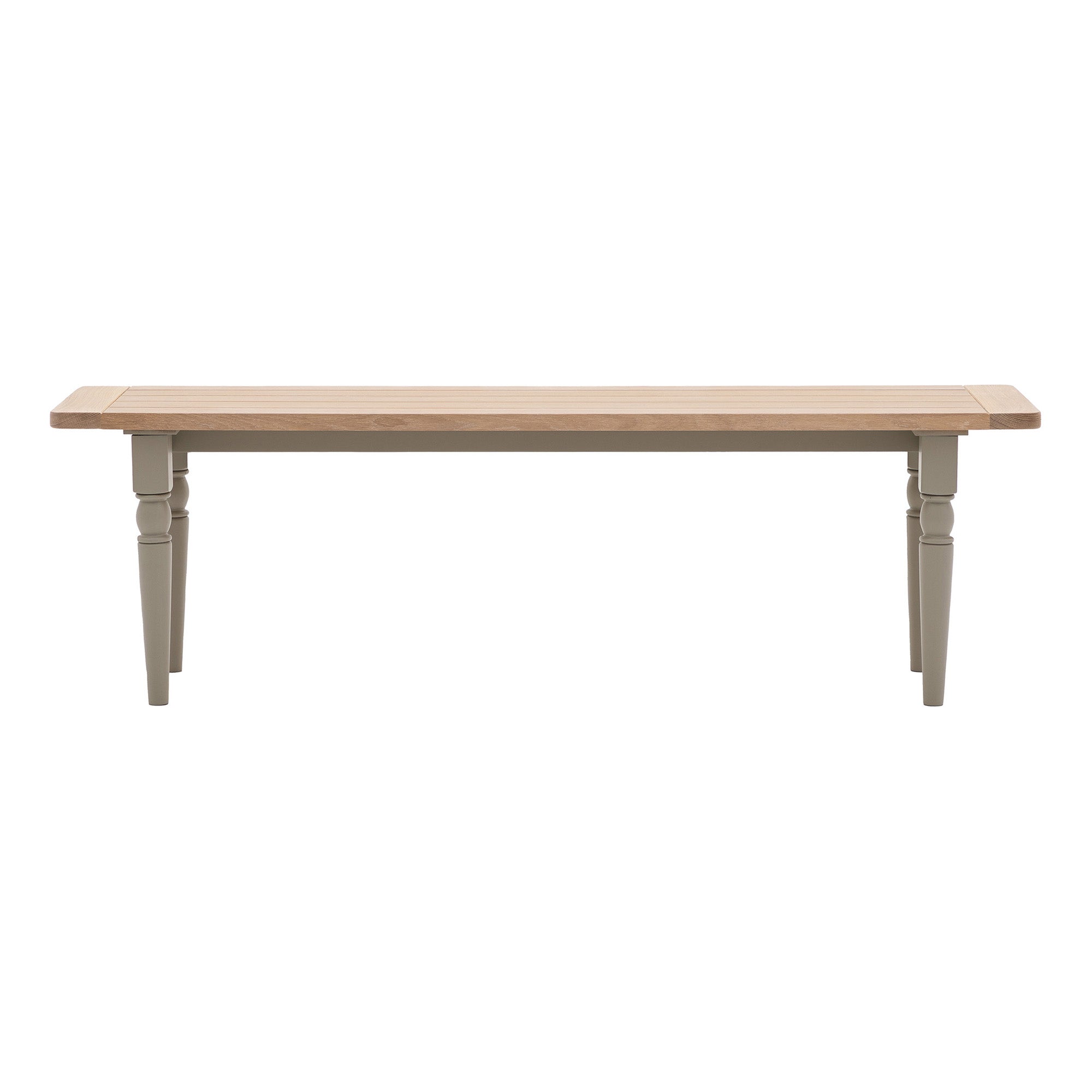 Classic Oak Farmhouse Bench