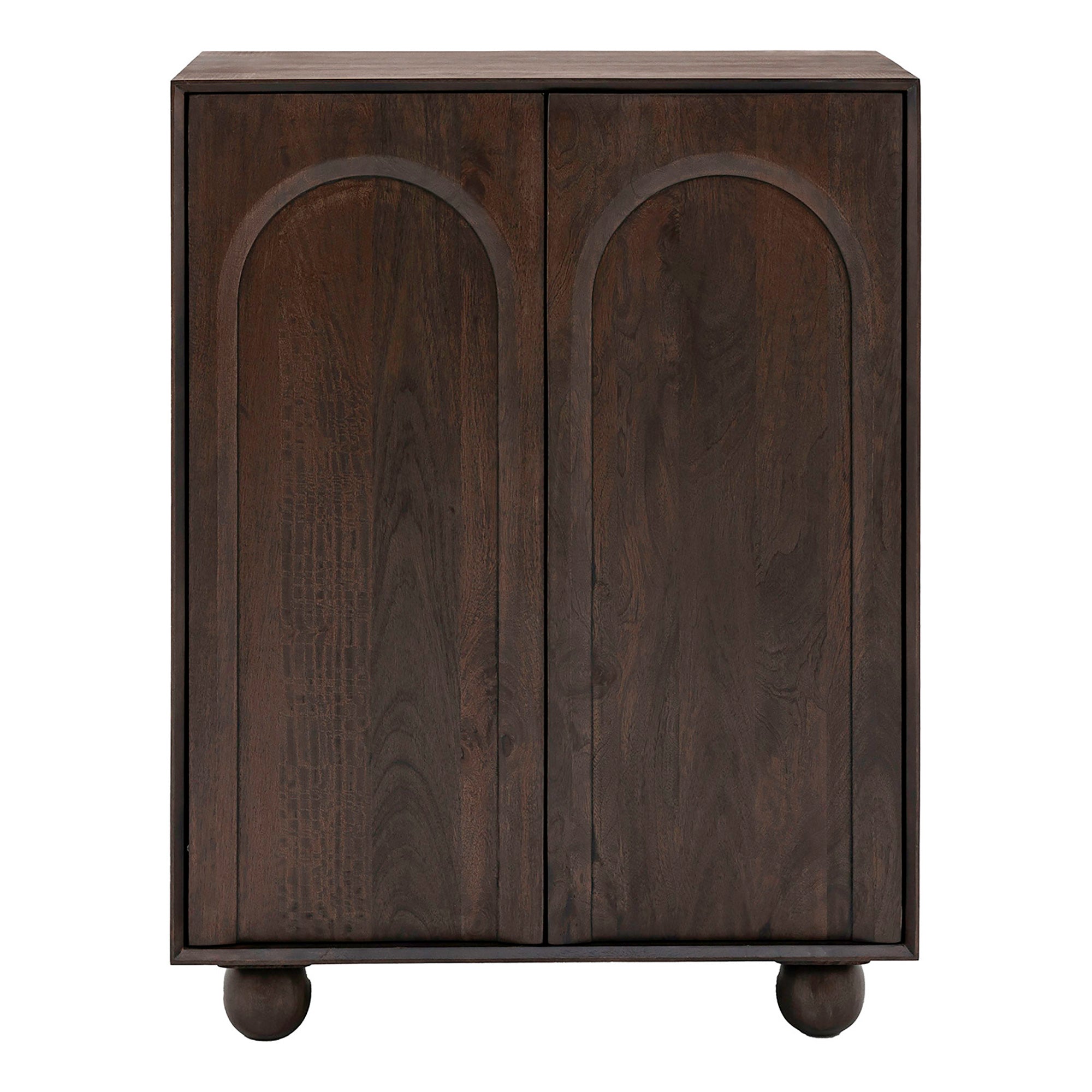 Archie Two Door Walnut Cabinet