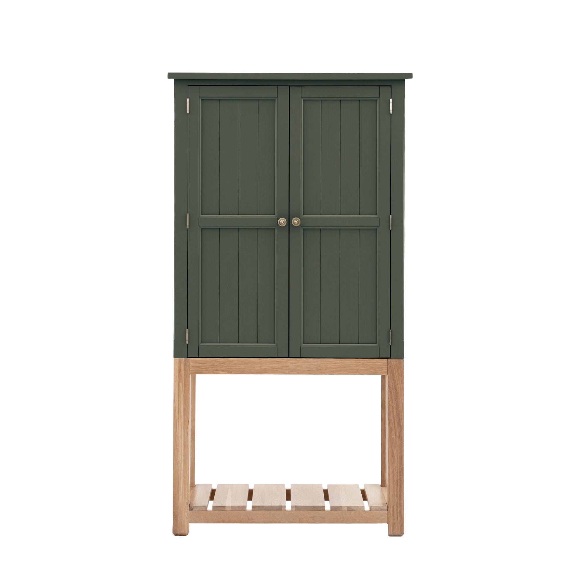 Classic Oak Farmhouse Two Door Cupboard