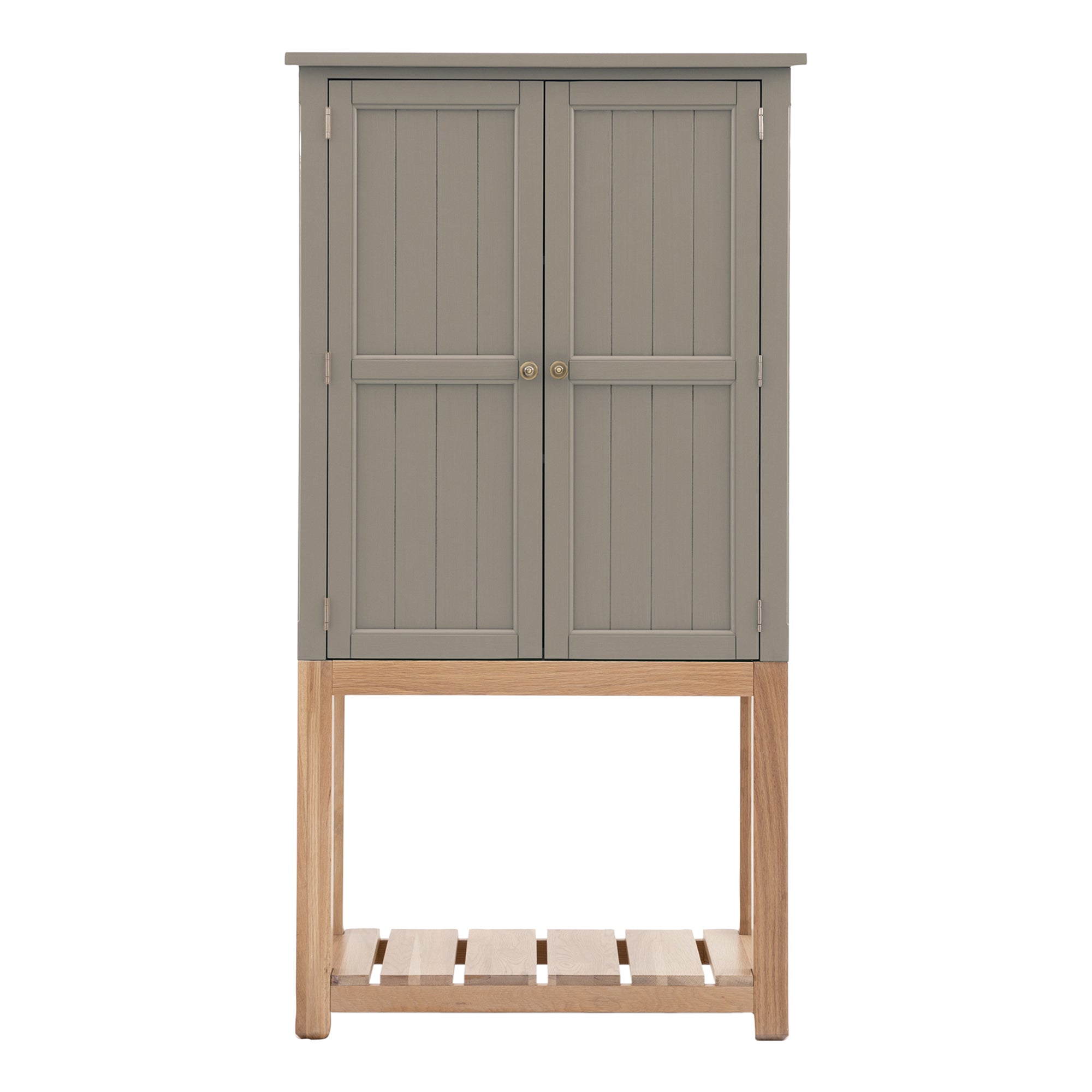 Classic Oak Farmhouse Two Door Cupboard