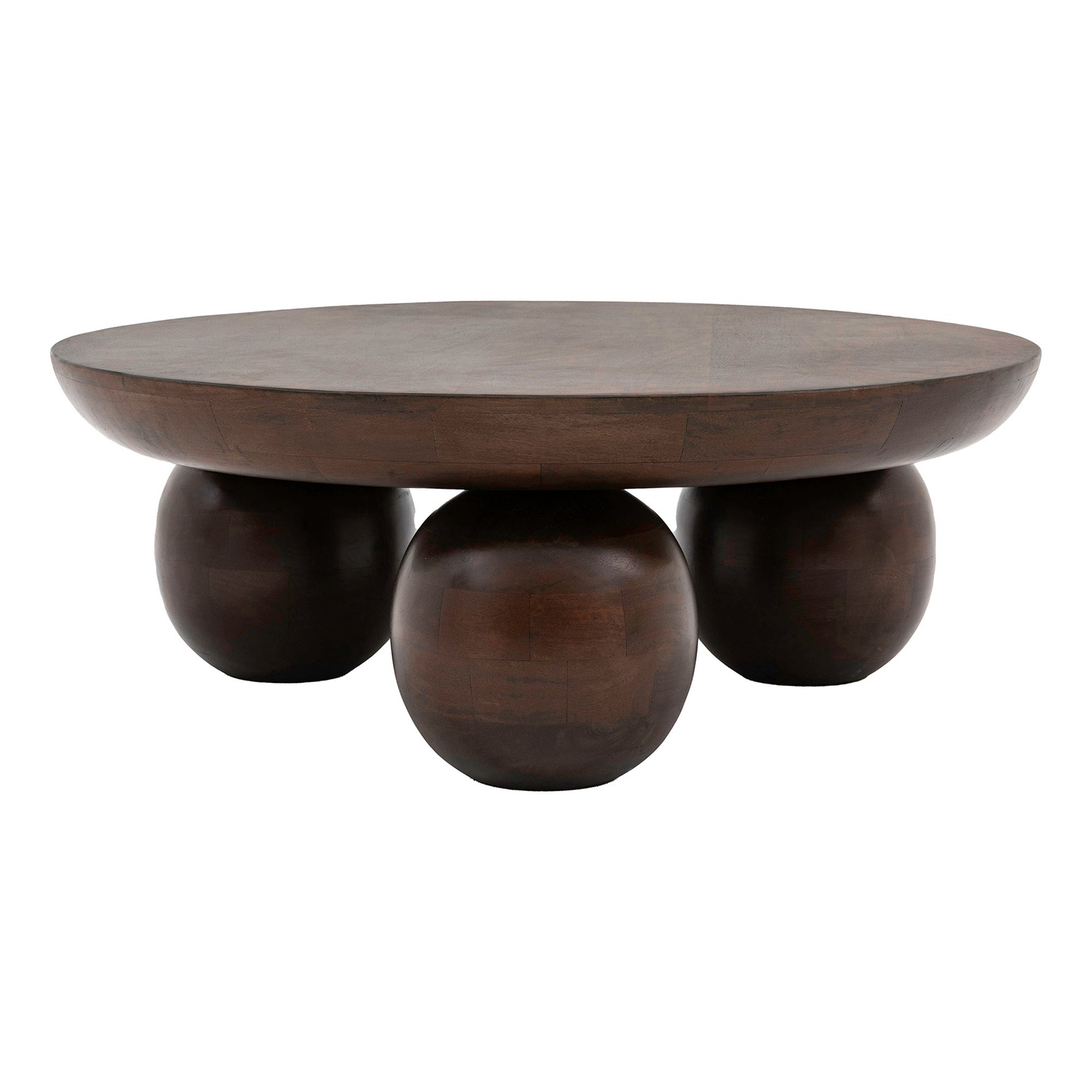 Chunky Round Retro Coffee Table