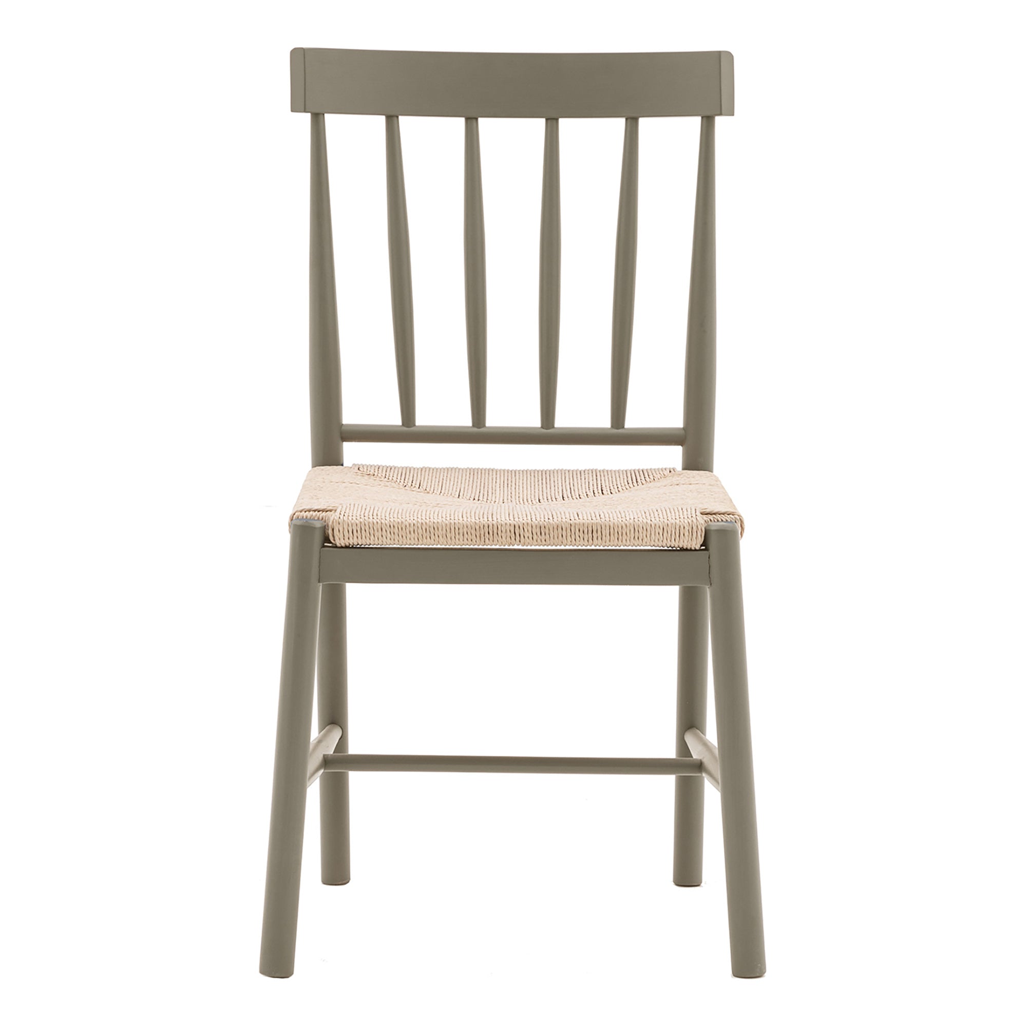 Classic Oak Farmhouse Dining Chair - Two Pack