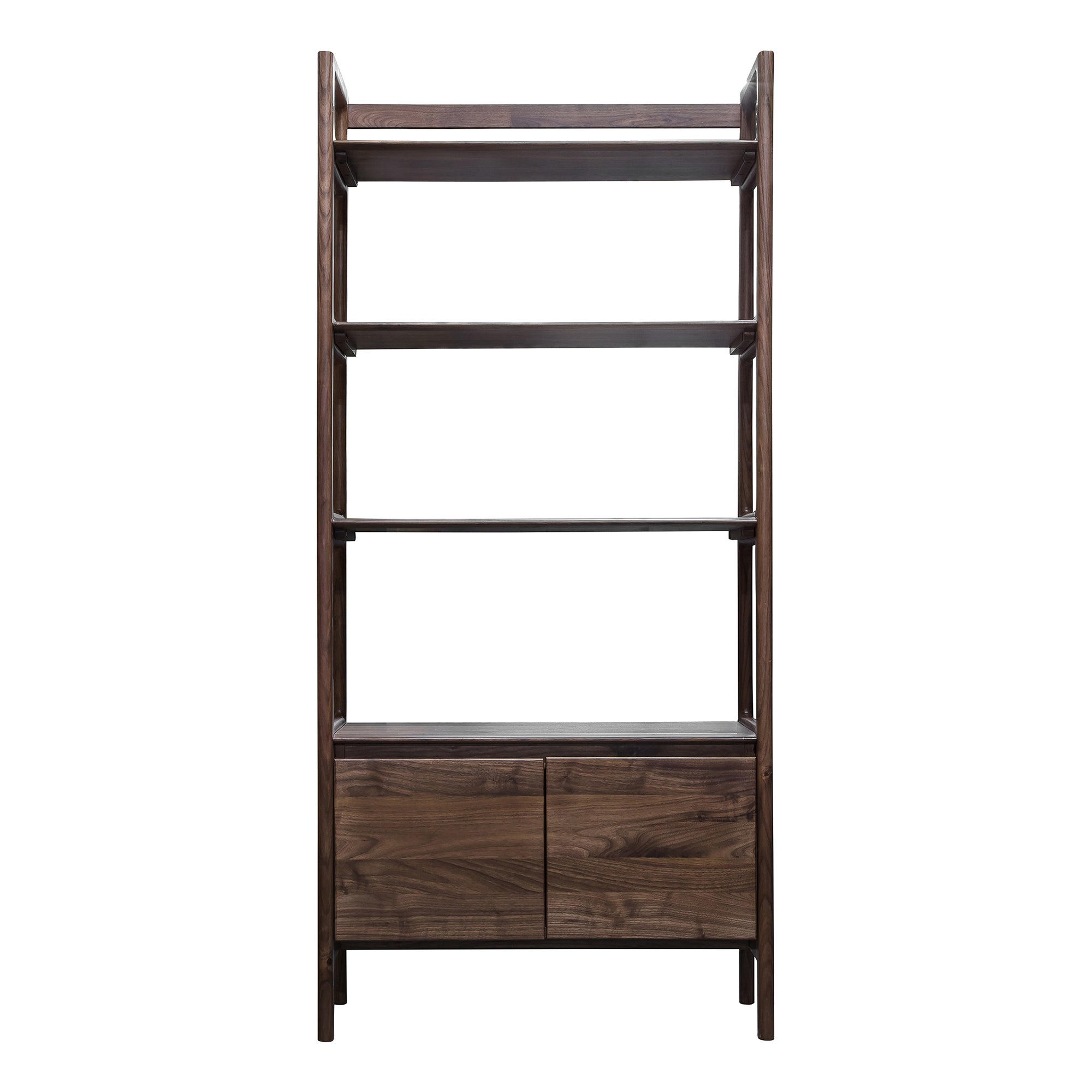 Mid-century Oak Display Cabinet