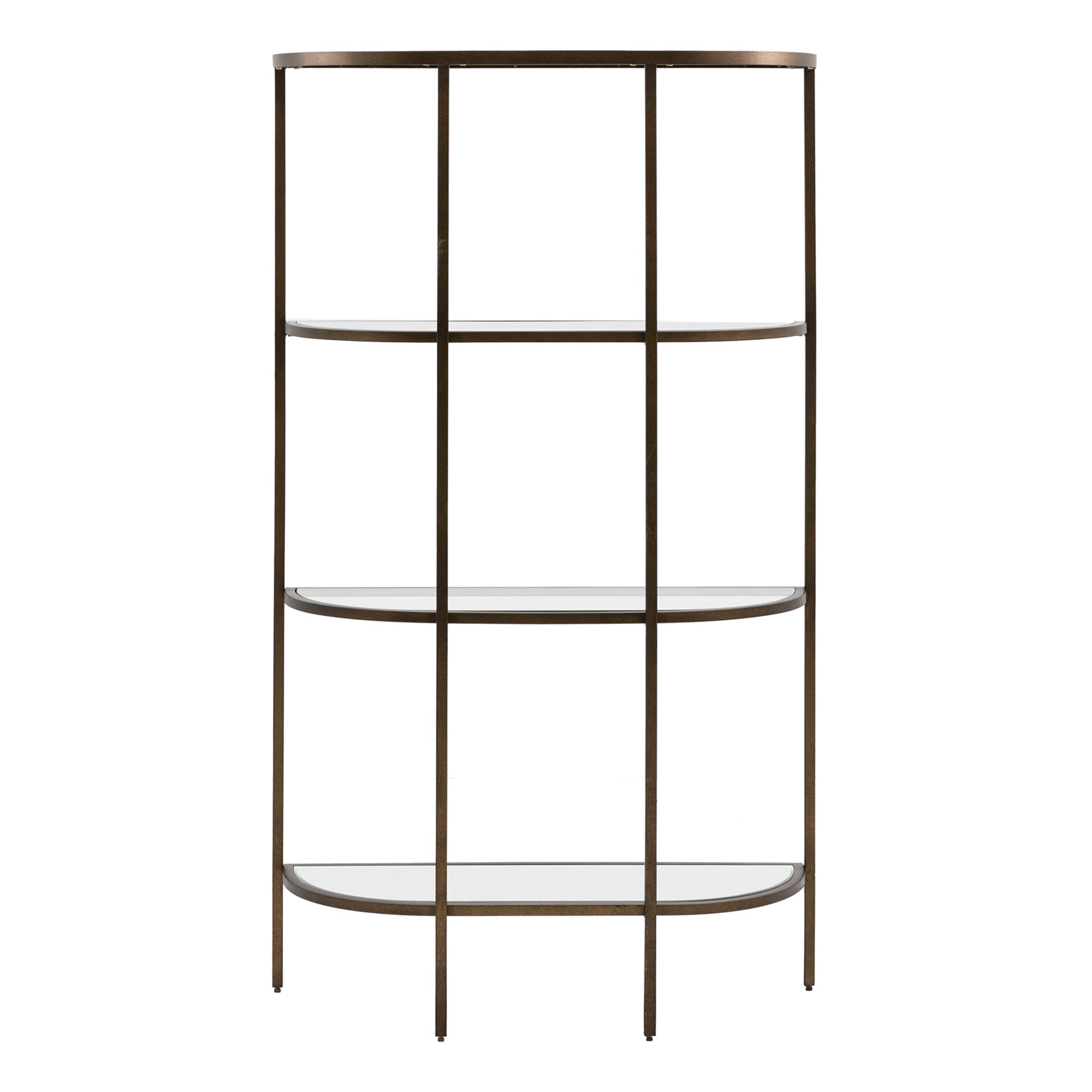 Jojo Metal & Glass Shelving Unit