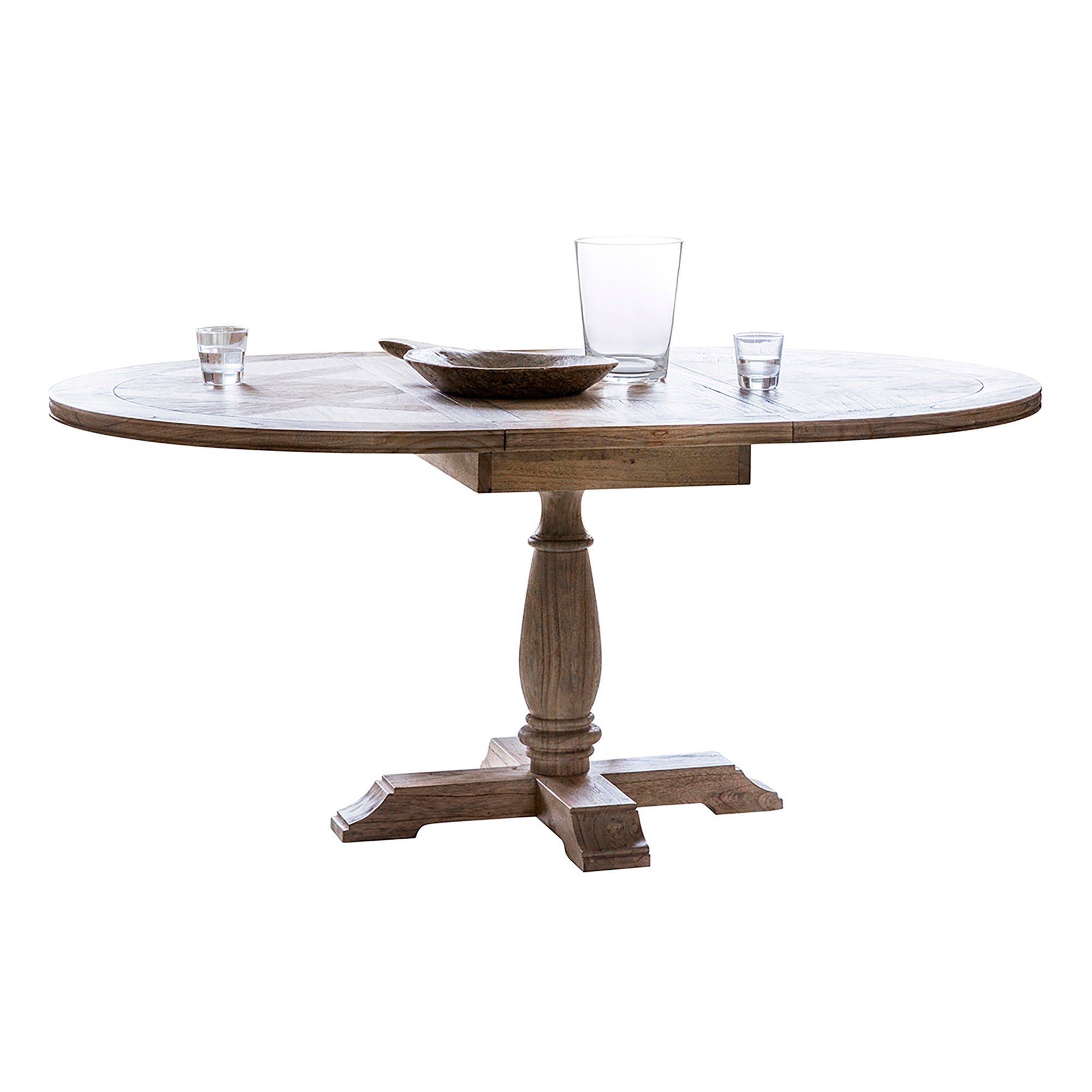 French Modern Extendable Dining Table