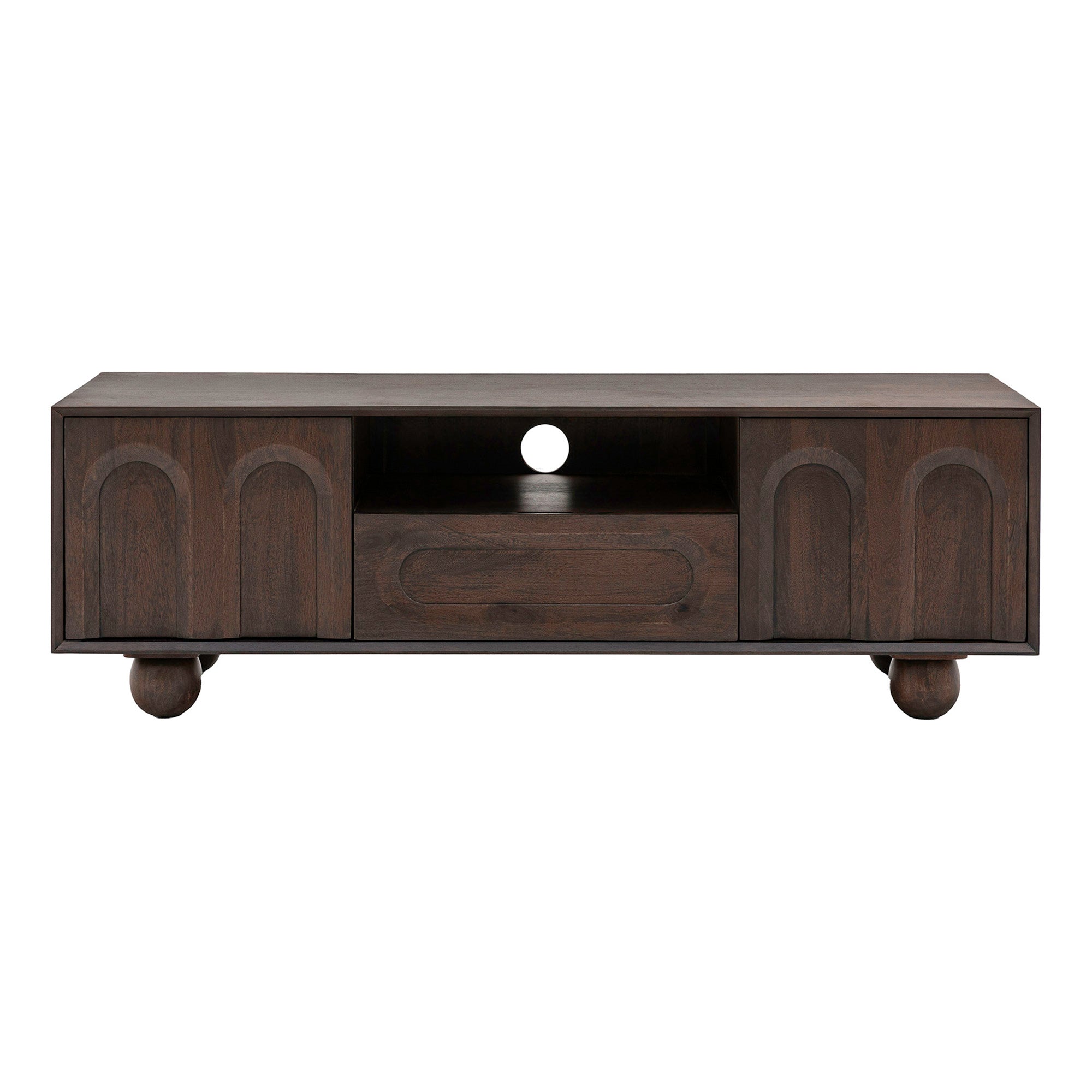 Archie Walnut TV Stand