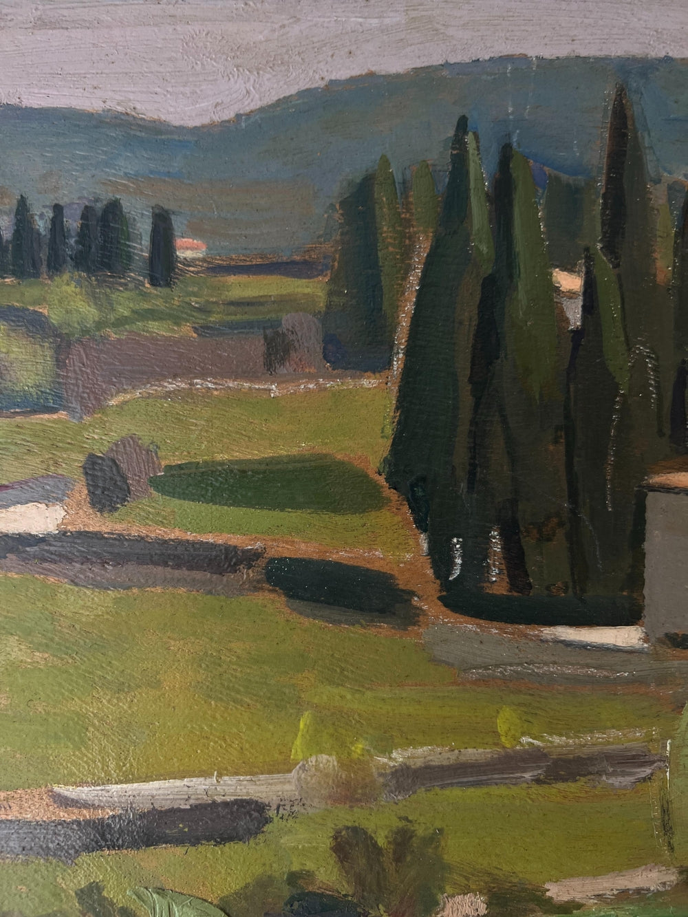 FARMHOUSE AT NOON