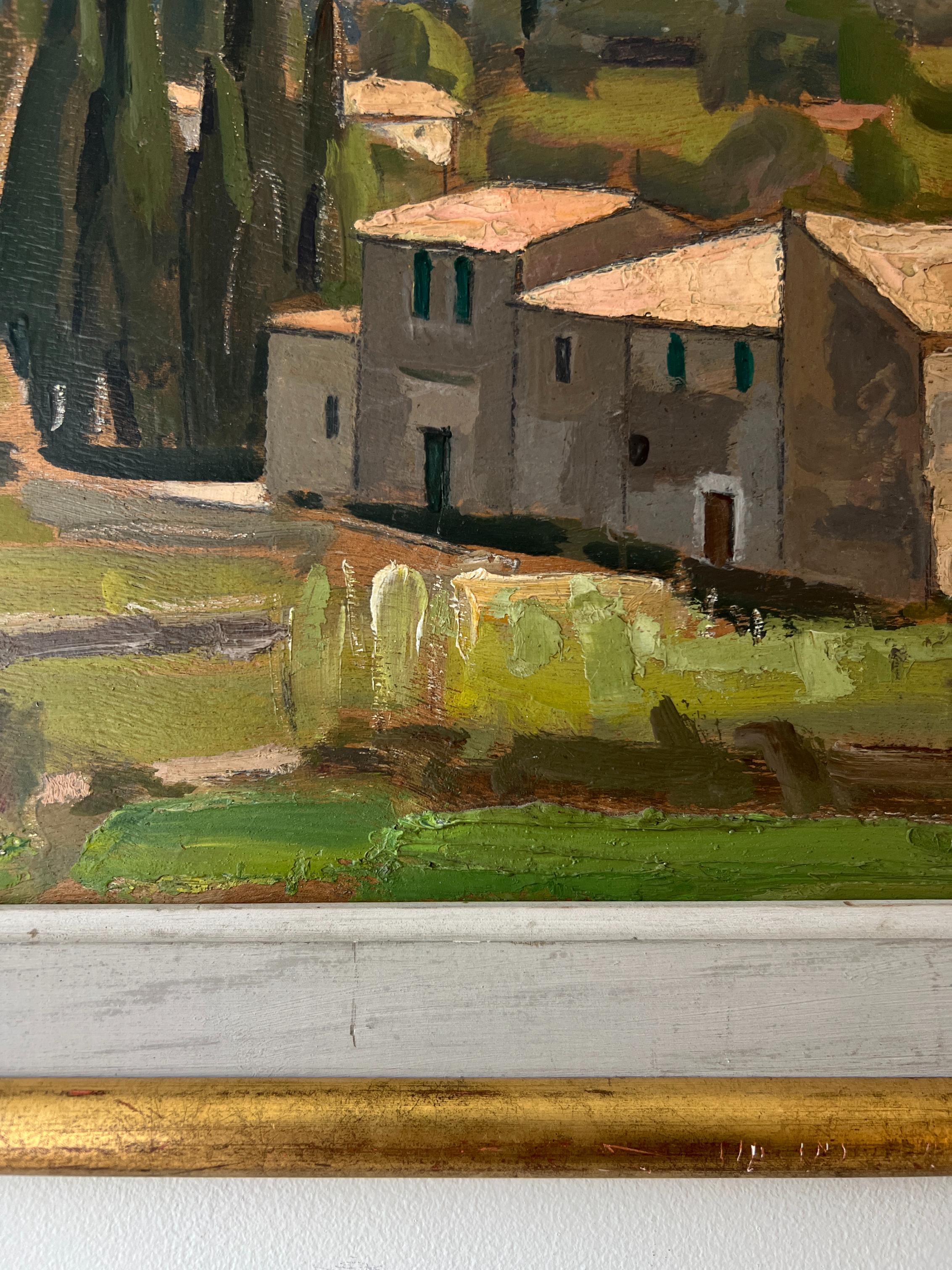 FARMHOUSE AT NOON