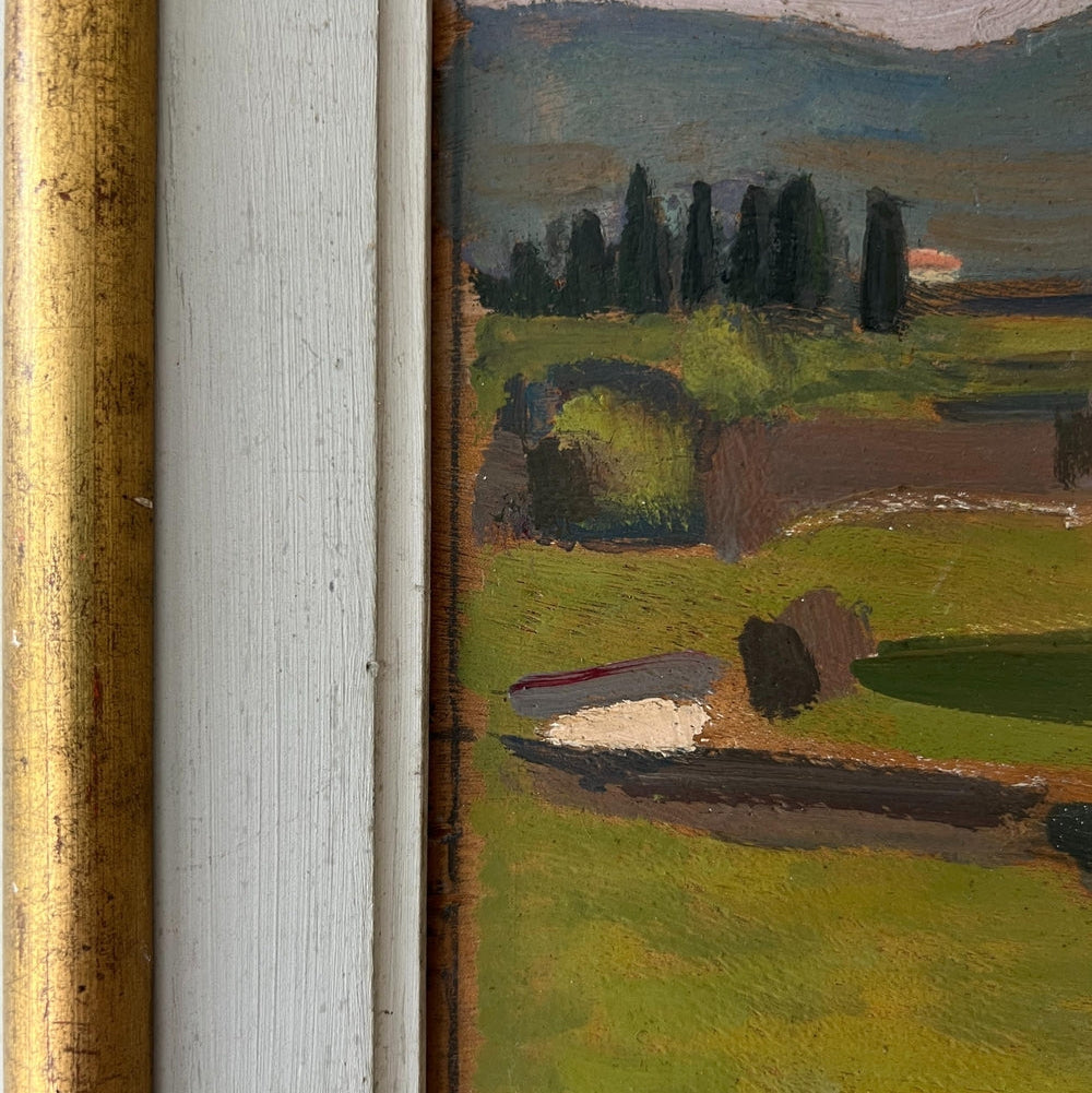 Farmhouse at Noon Oil Painting